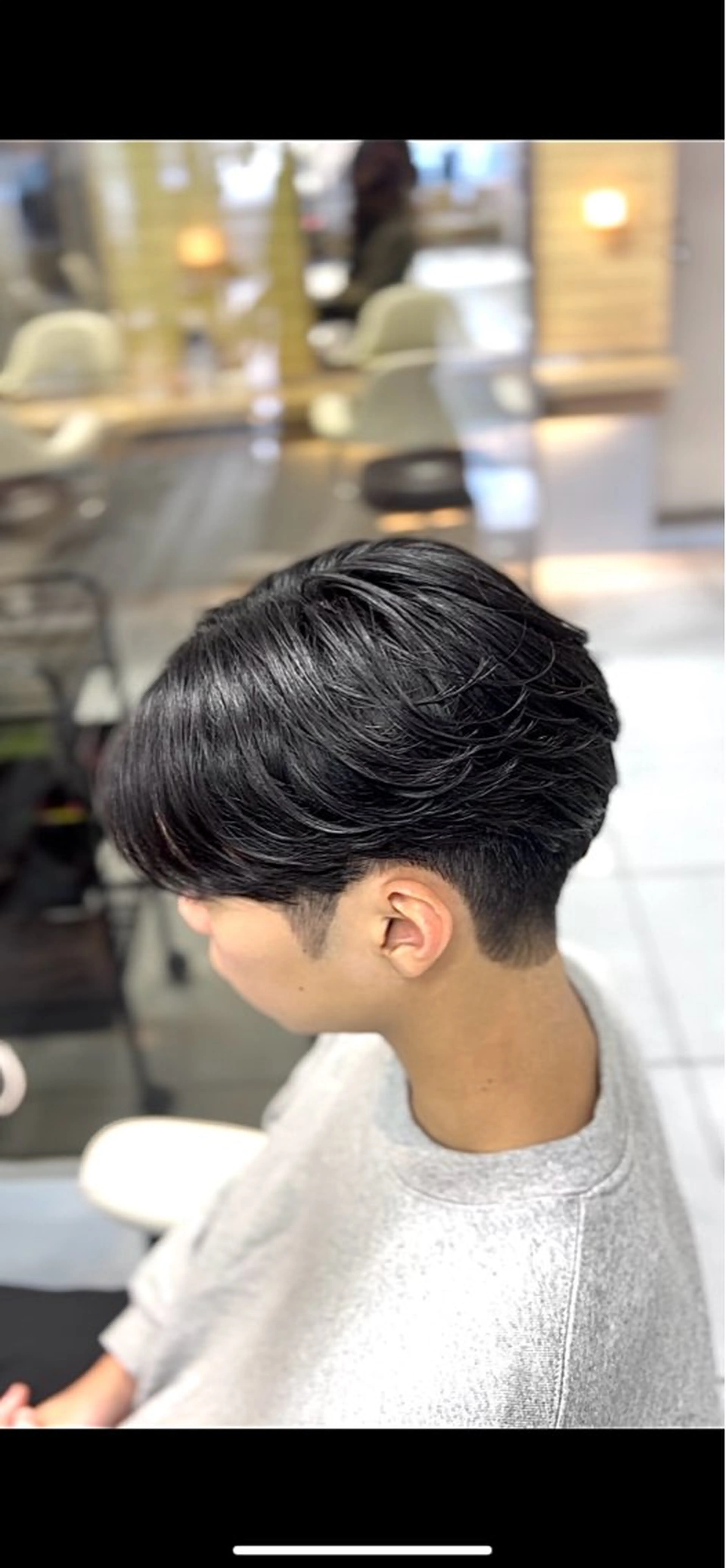 セミロング パーマ メンズ センターパート メンズ韓国風 韓国マッシュ マッシュ メンズパーマ カット パーマ トリートメント 🔮メンズ縮毛矯正 メンズパーマ💎竹永のヘアスタイル