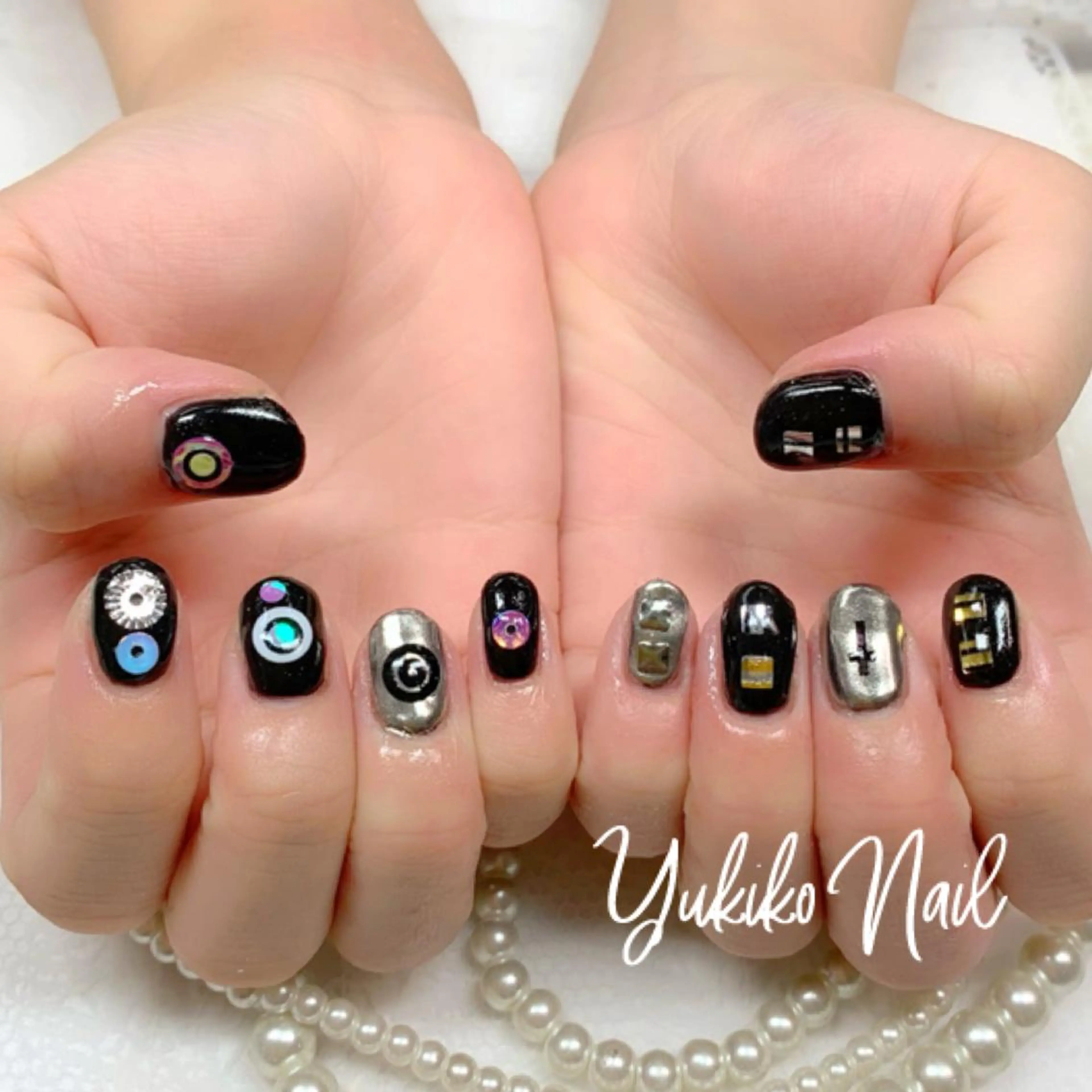 ネイル 持ち込み ハンドネイル ユキコ ネイルのネイルデザイン