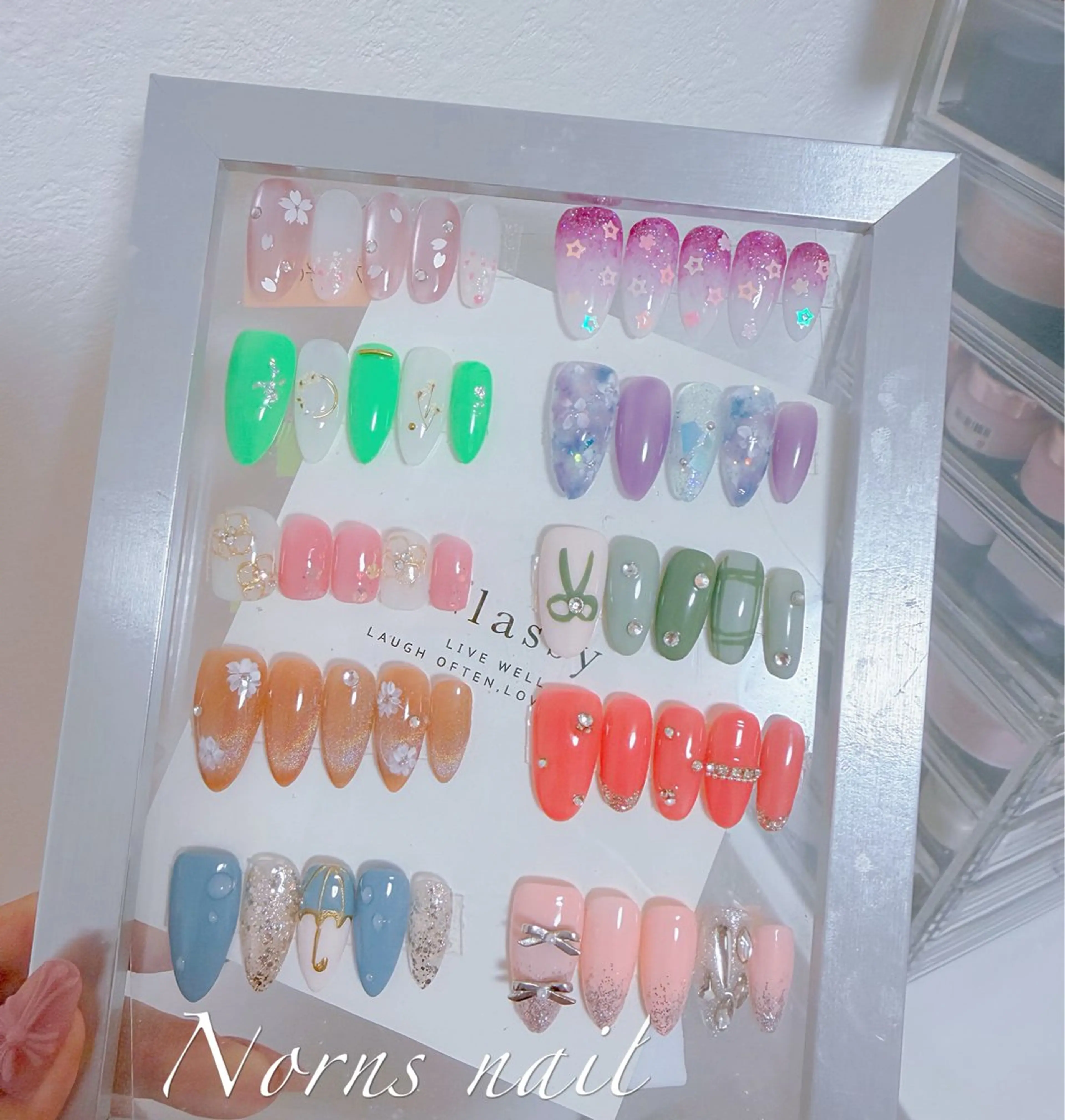 ネイル ハンドネイル Norns nail (猫いるサロン🐈)のネイルデザイン