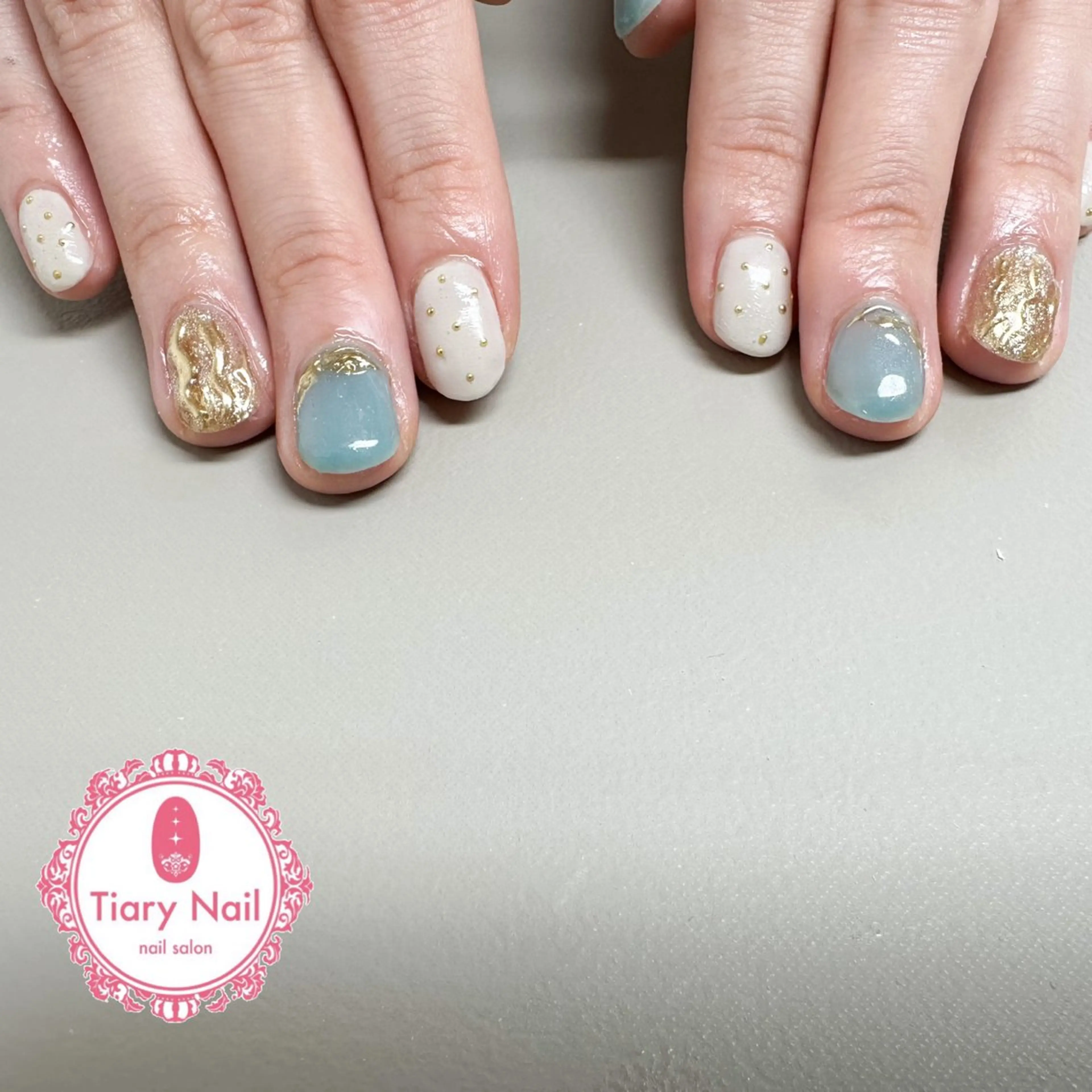 ネイル tiarynail K K🐼のネイルデザイン