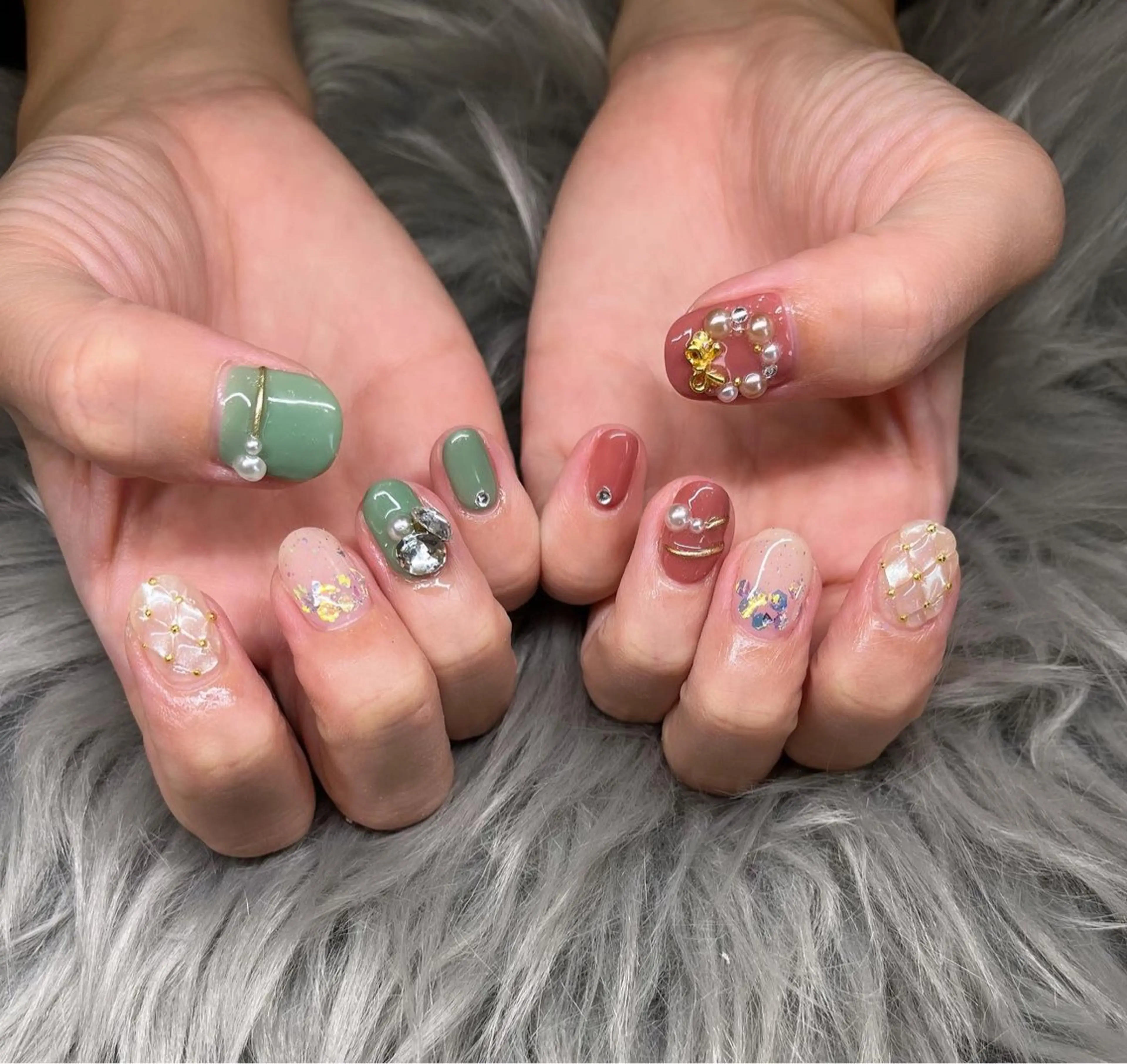 ネイル 持ち込み ハンドネイル S. SAYAのネイルデザイン