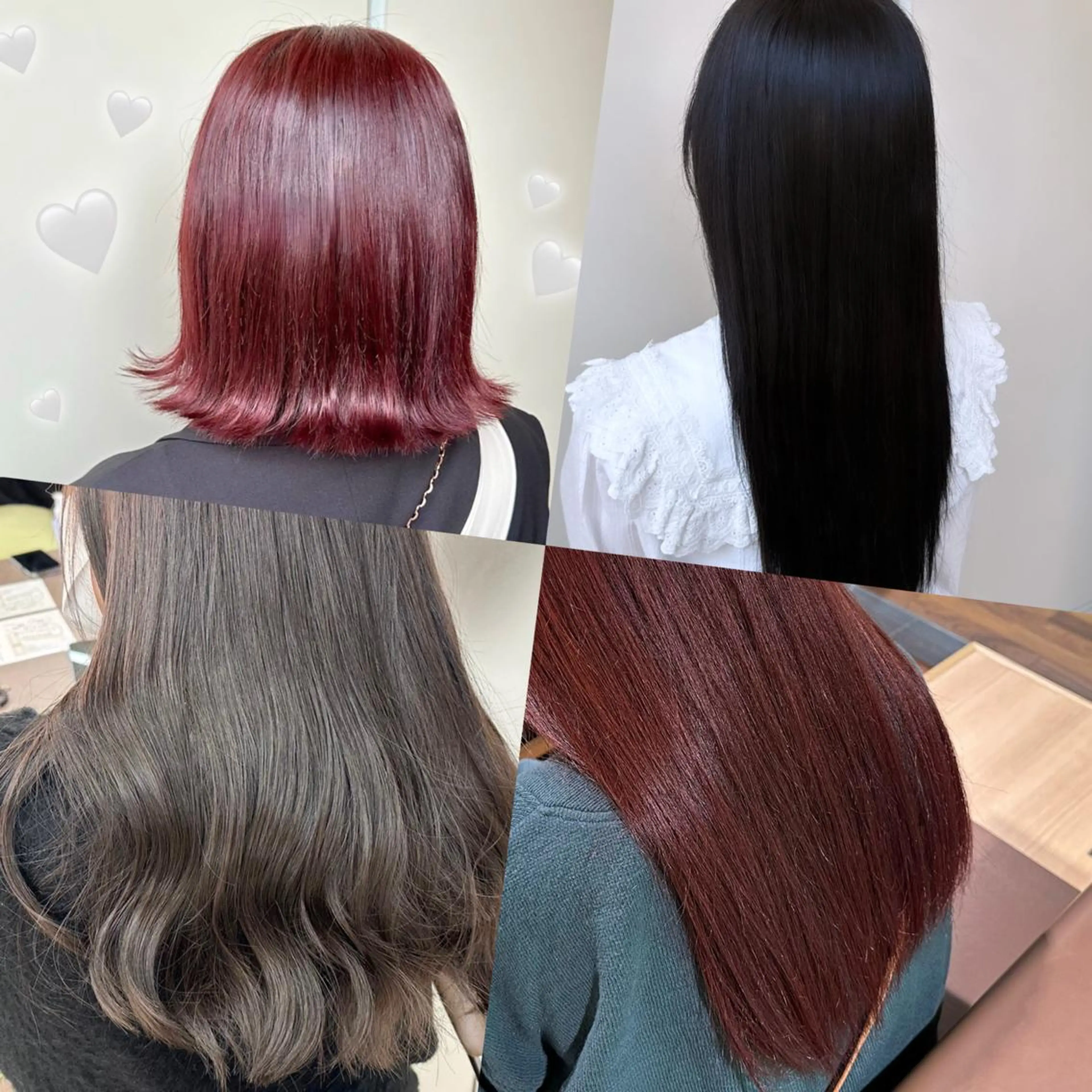 カラー ヘアカラー トリートメント エクステ指名数 No.1💖ゆい🌈のヘアスタイル