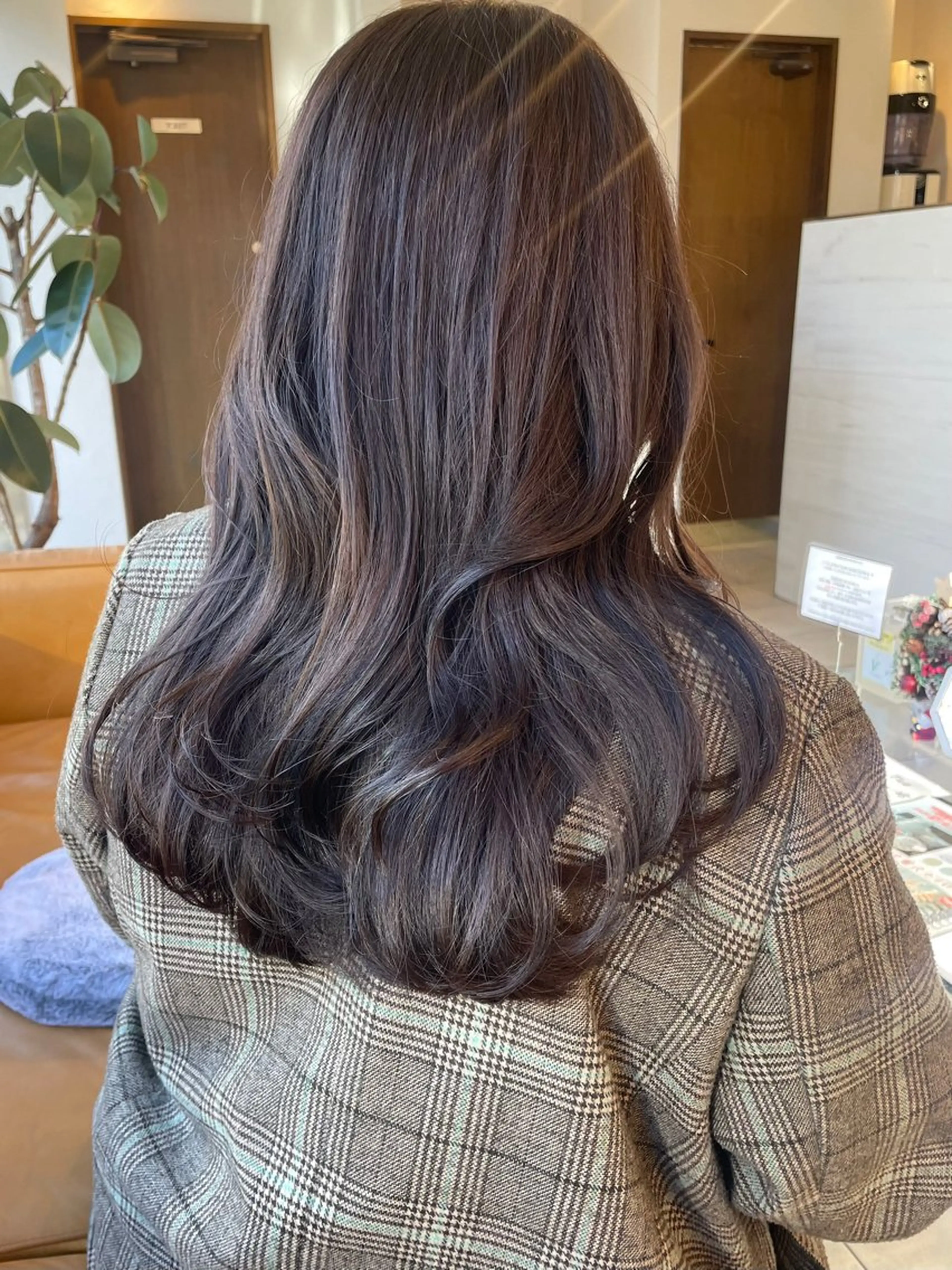 ロング ハイライト カット ヘアカラー 髪質改善カラー/大竹 穂香🦉のヘアスタイル