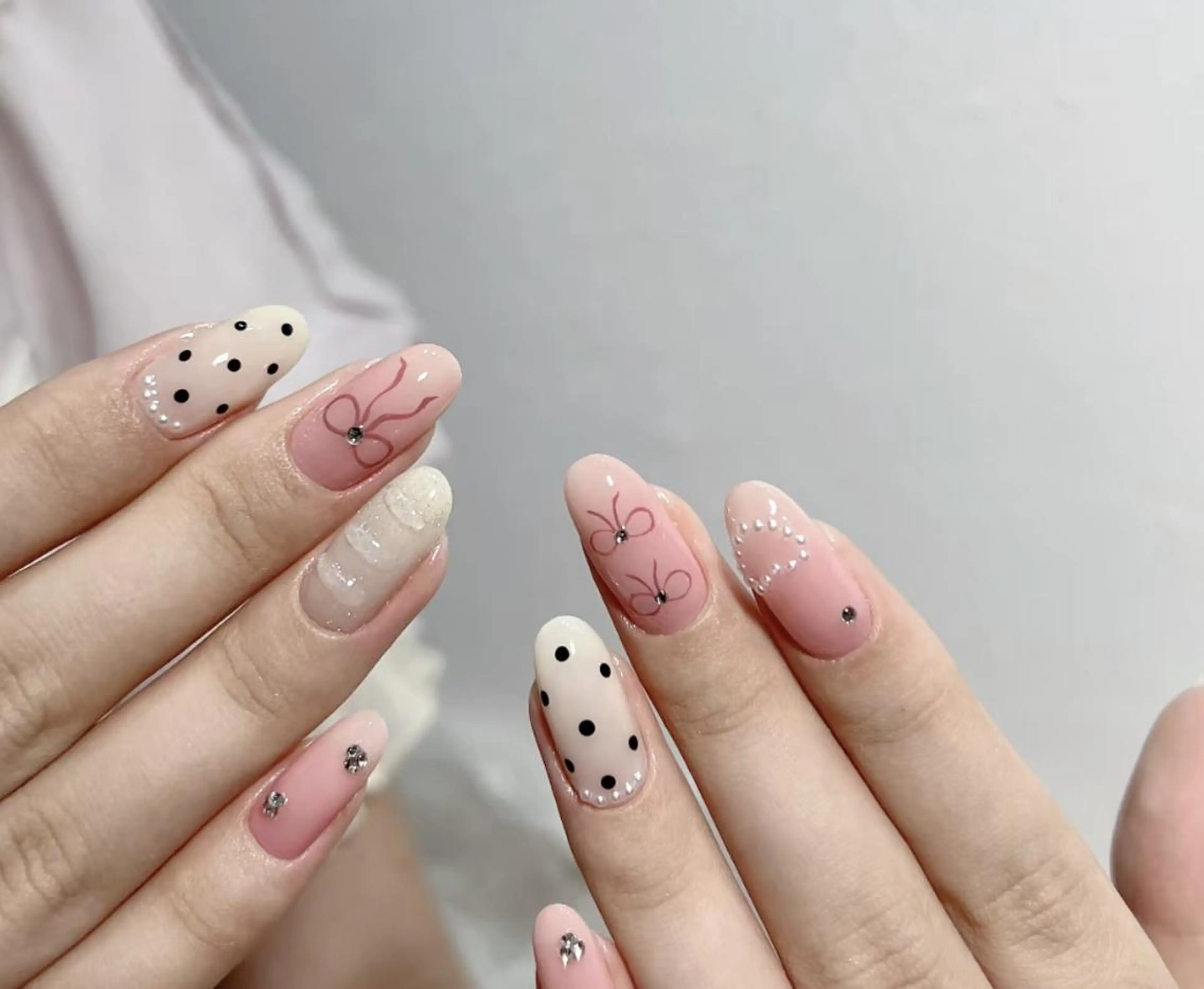 ネイル ハンドネイル By moonネイル 🌷ワンホン/韓国風のネイルデザイン