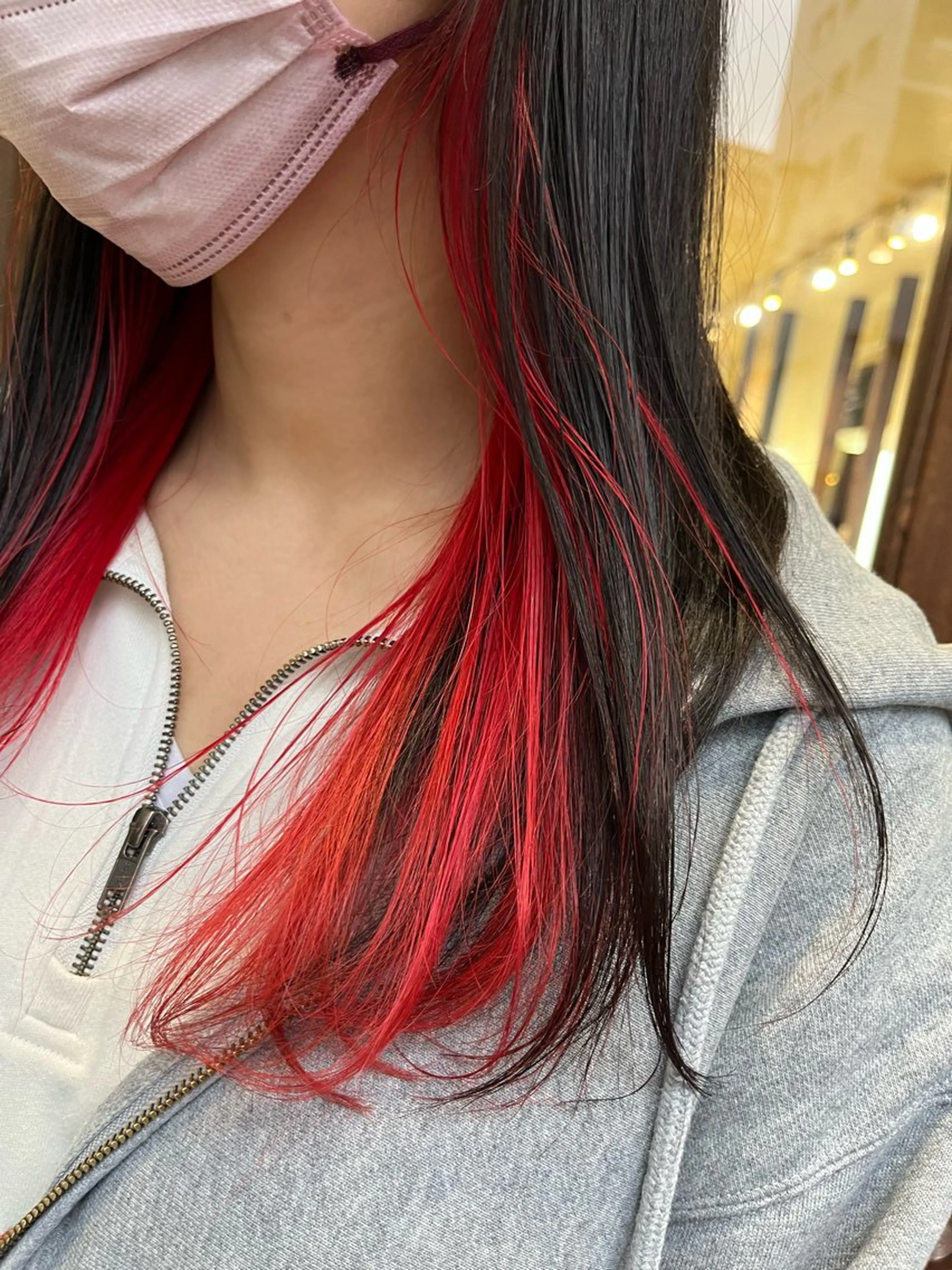 ロング カラー インナーカラー ヘアカラー トリートメント 🫧ハイトーン/ ブリーチ🫧白石航汰のヘアスタイル