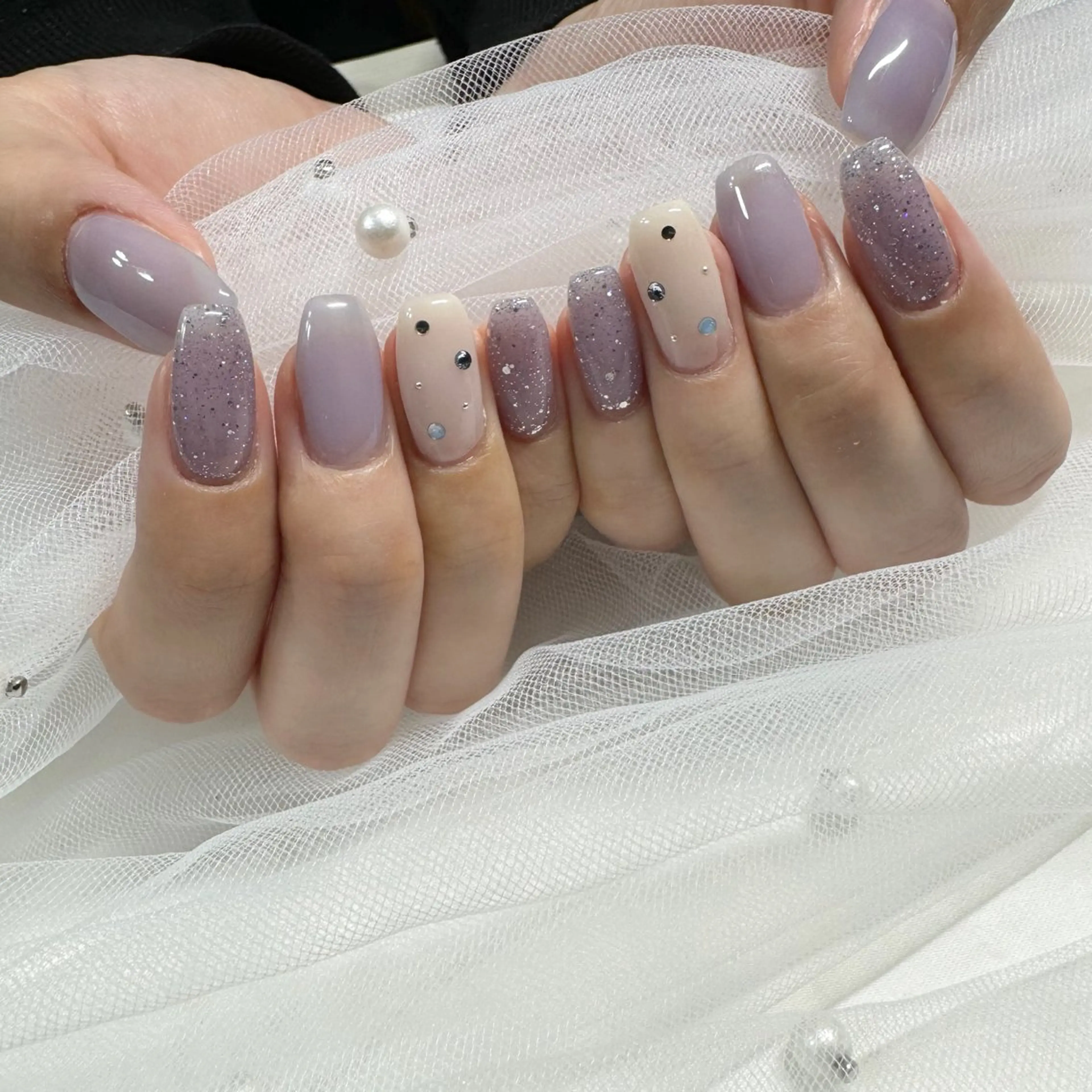 ネイル ジェルネイル シンプルネイル 東 千夏のネイルデザイン