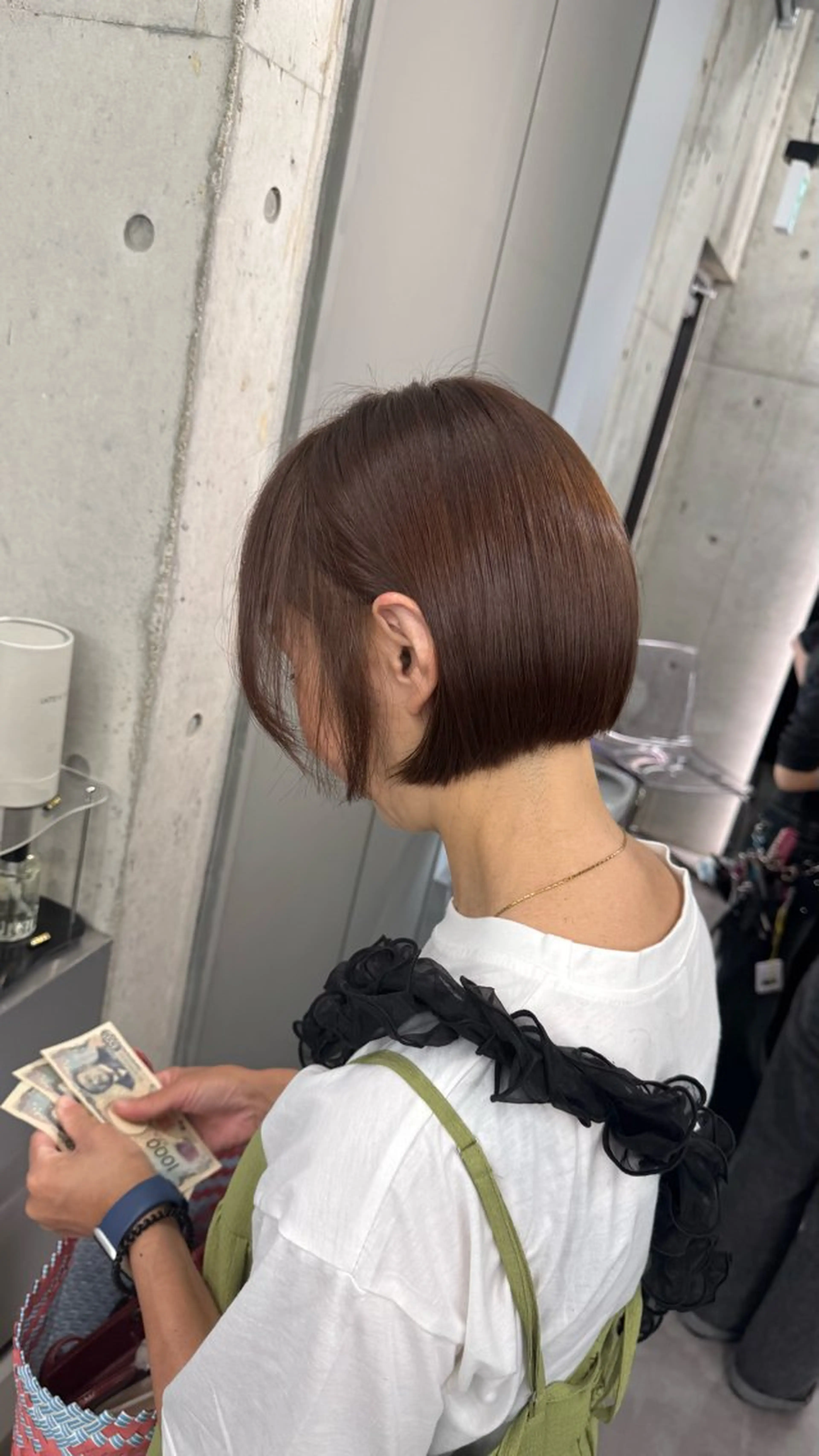 ショート ボブ shio ハイトーン 💗【福岡天神】のヘアスタイル