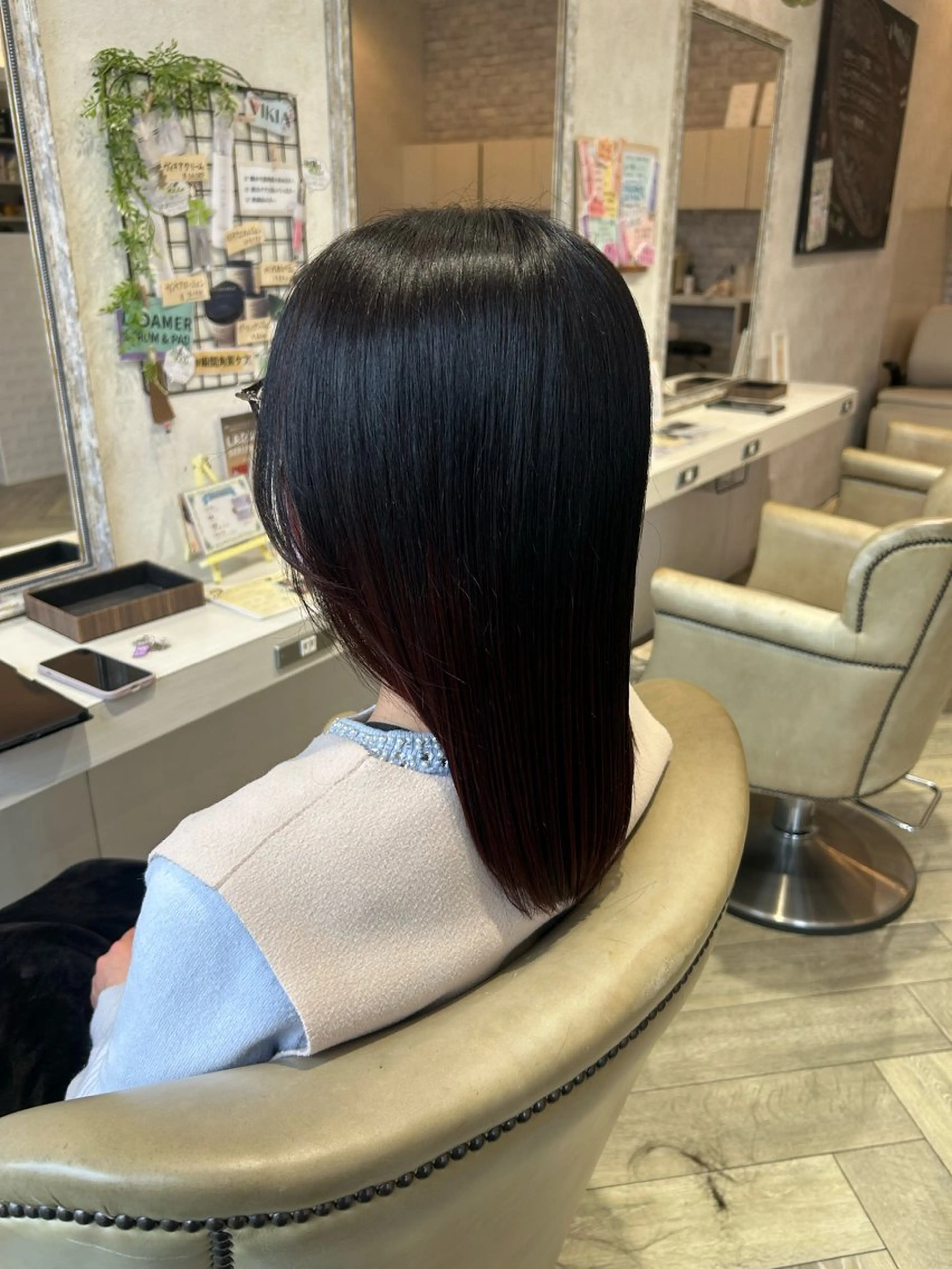 セミロング 【Pur hair】 NOAのヘアスタイル