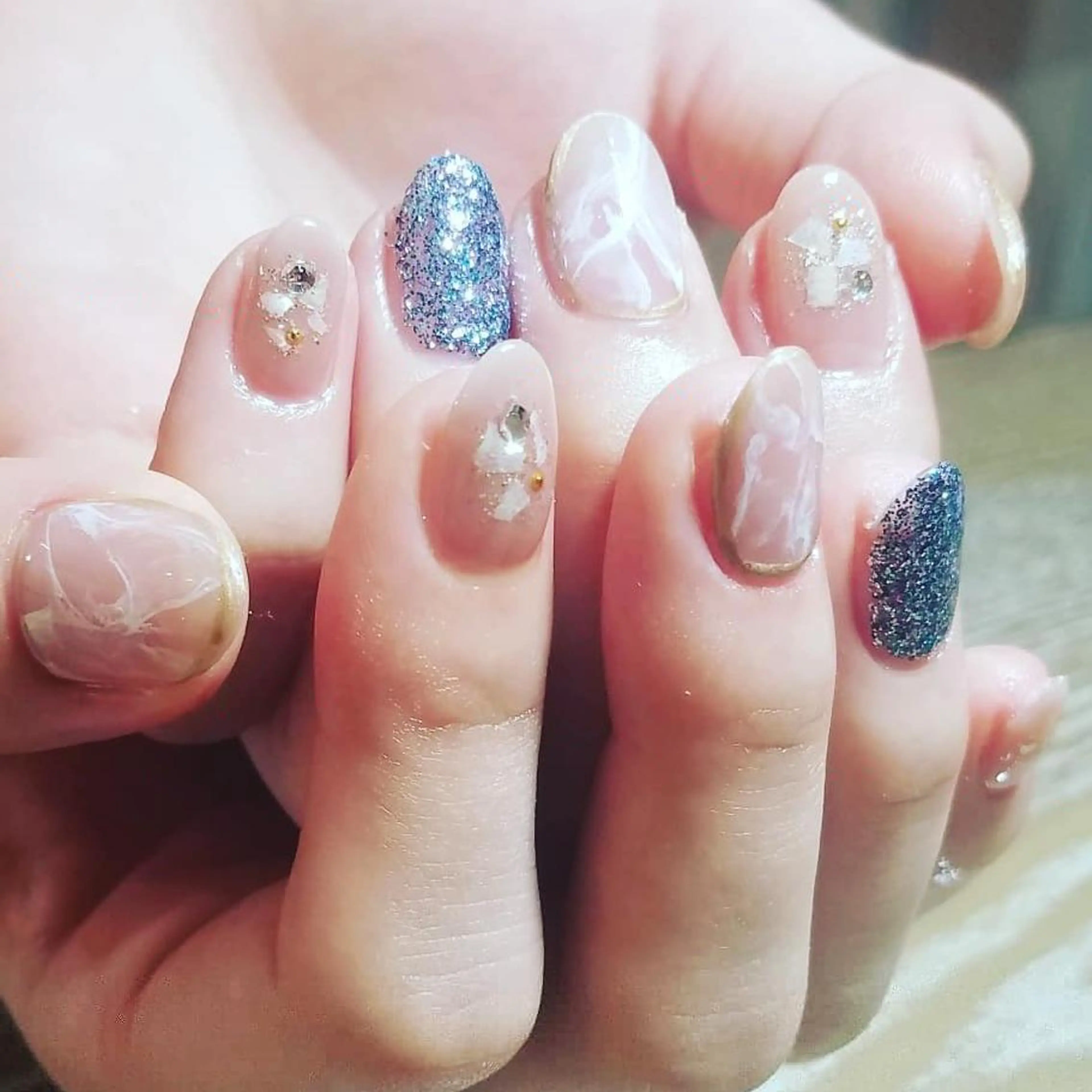 ネイル ハンドネイル JuniNail 주니네일🇰🇷suのネイルデザイン