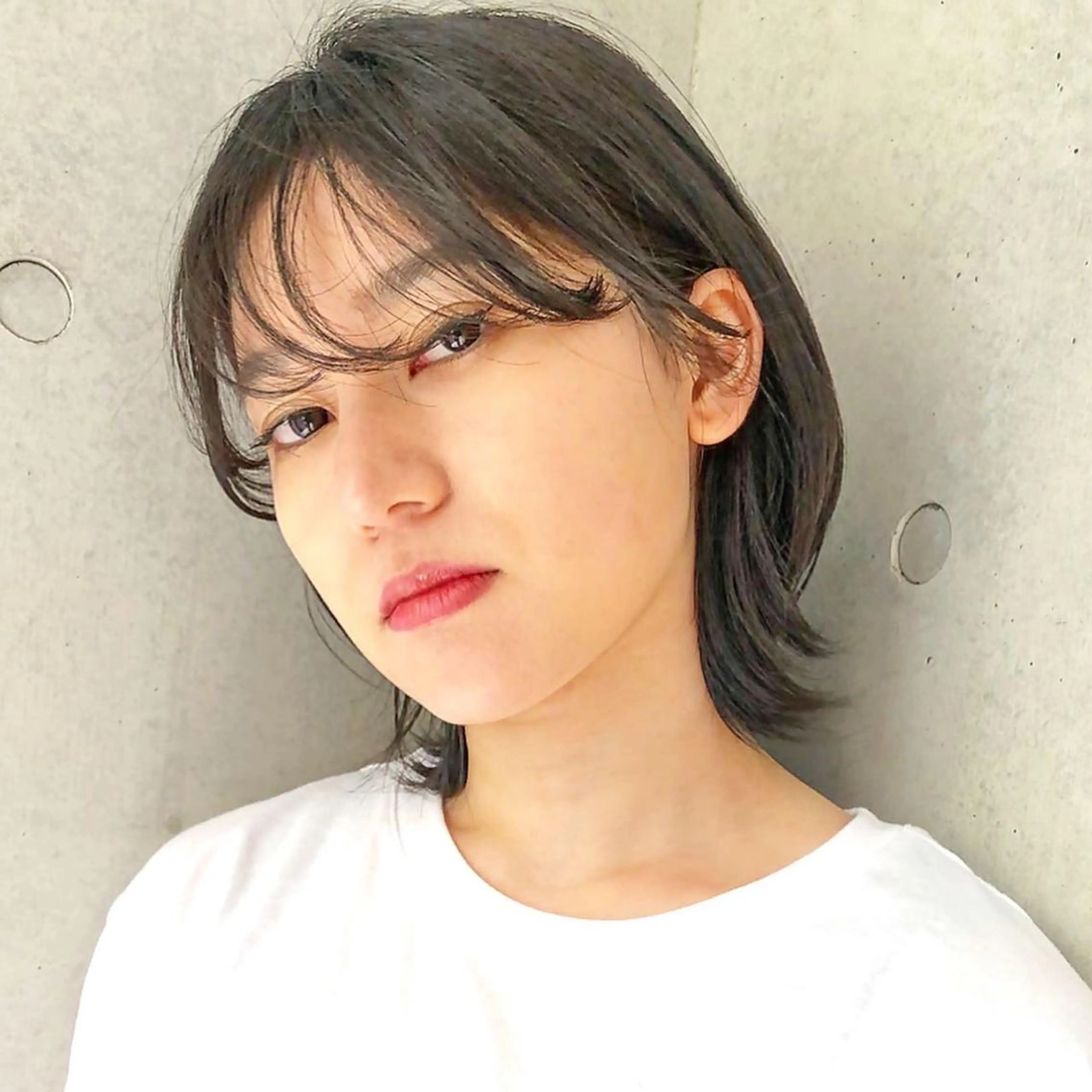 ショート ショートヘア ウルフカット カット ヘアカラー 河原 亮のヘアスタイル