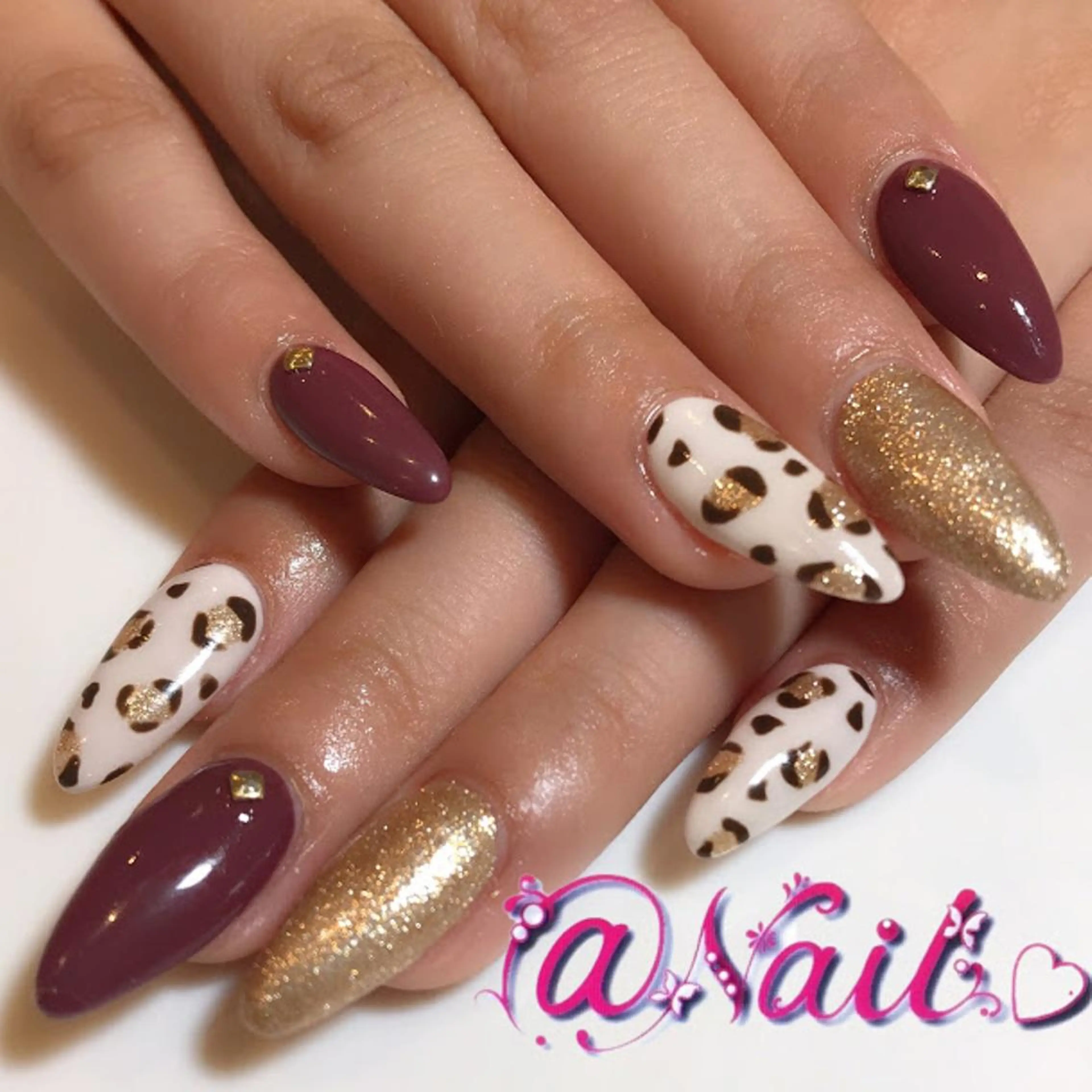 ネイル 小尾 栞のネイルデザイン