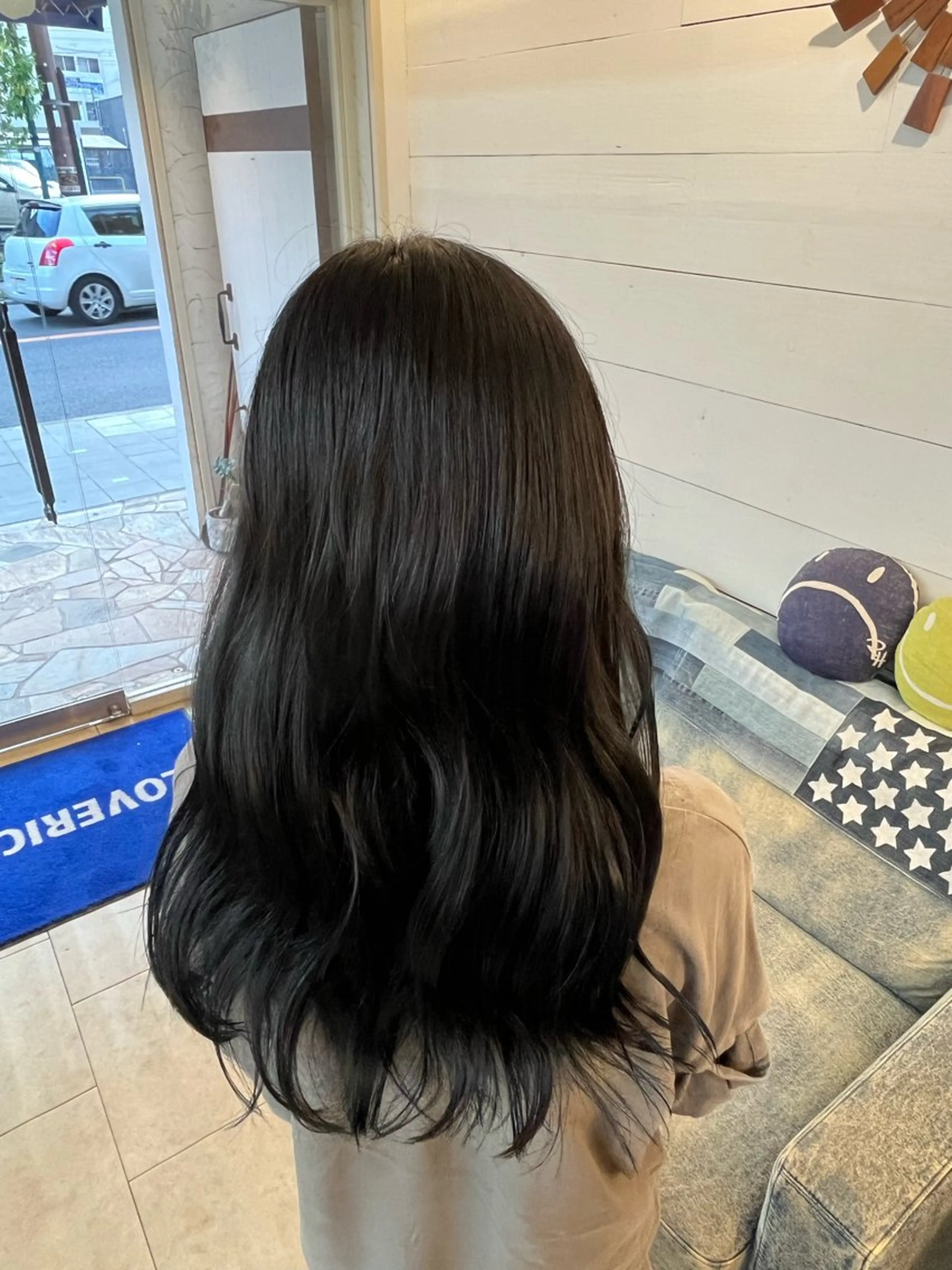 ロング カラー ヘアカラー 上西 花奏の眉毛・アイブロウイメージ