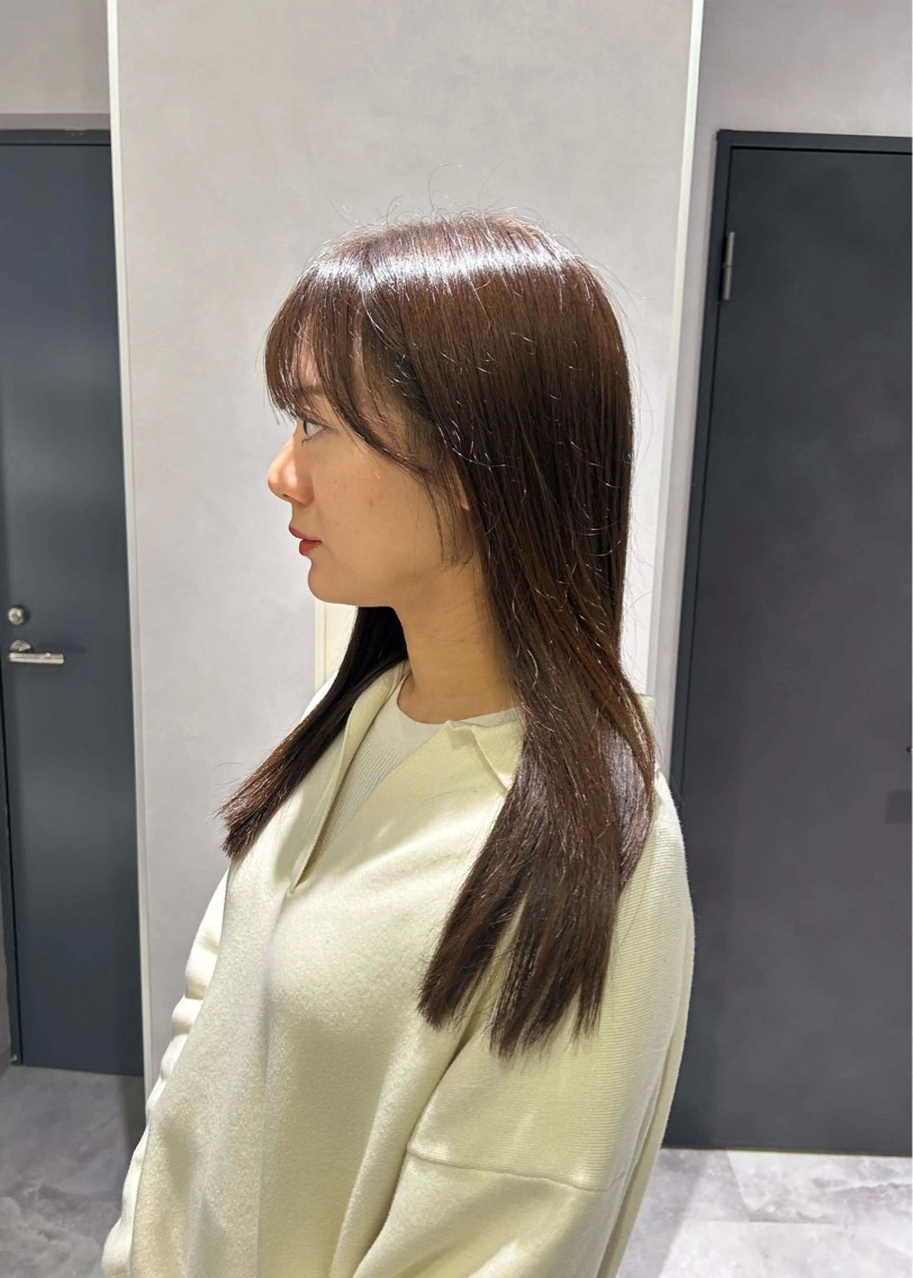 ロング レイヤーカット ローレイヤー 寺川留以 /カットモデル募集中のヘアスタイル