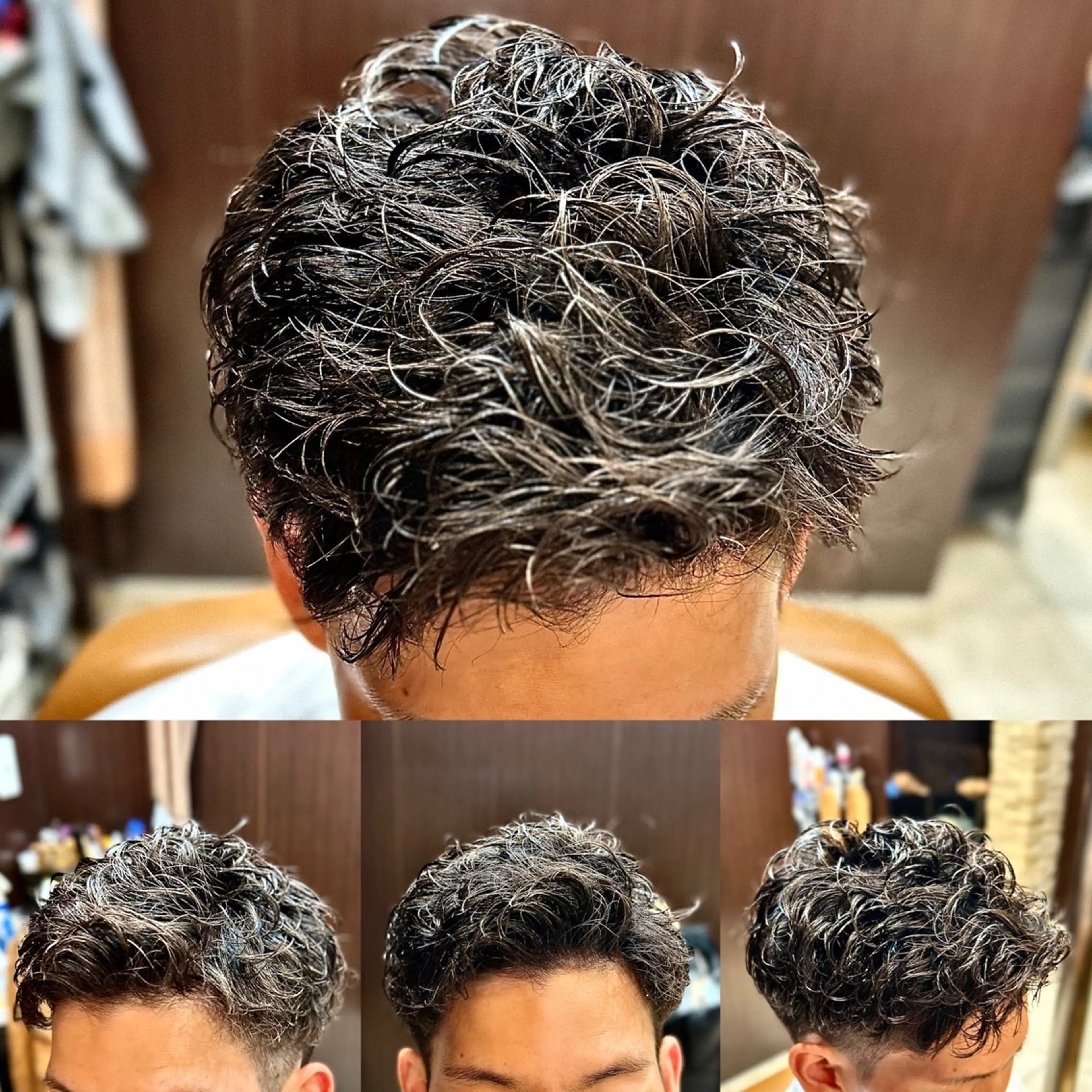 ショート パーマ メンズ 💈田上 立輝のヘアスタイル