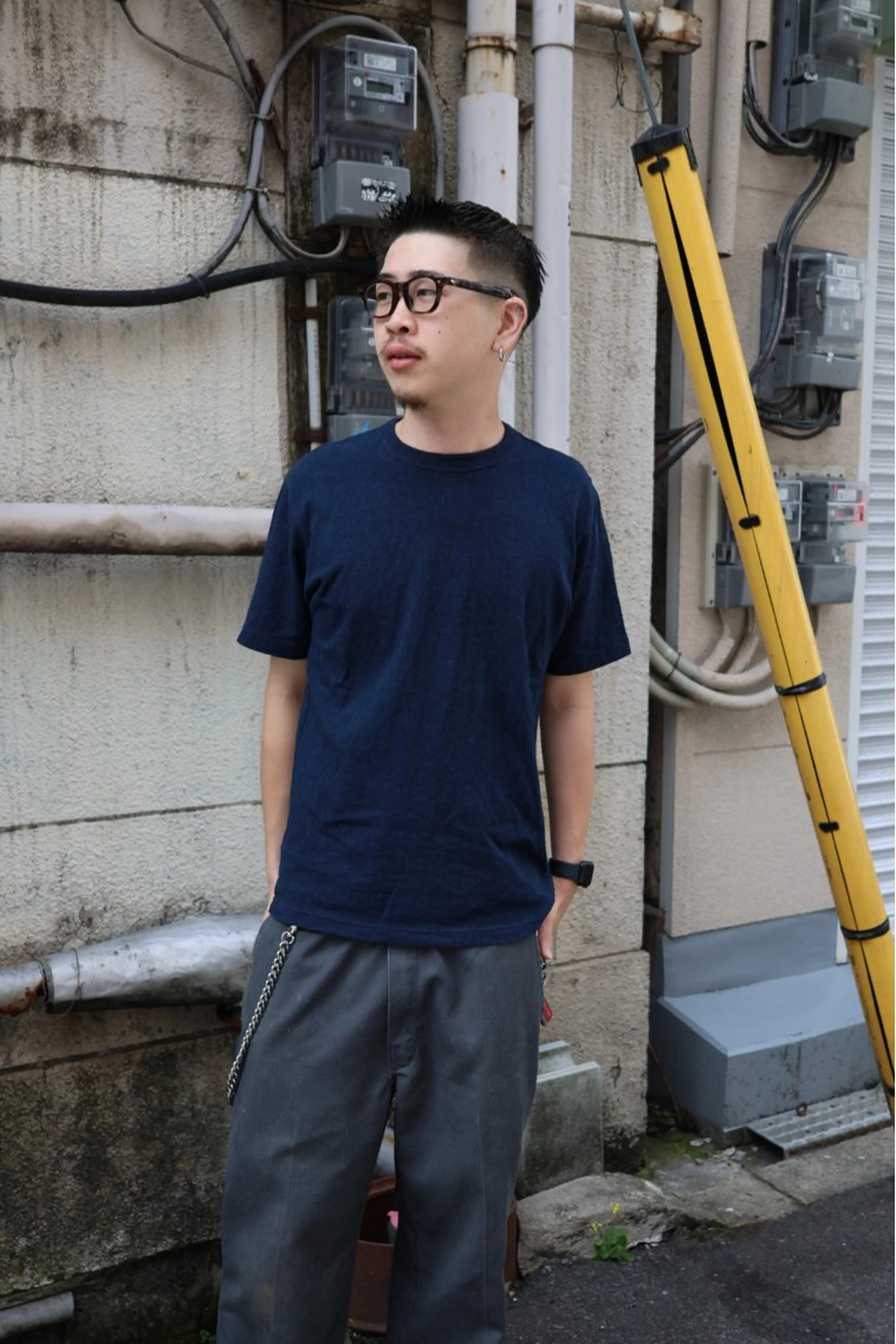 ショート メンズ フェードカット 佐竹 楓のヘアスタイル