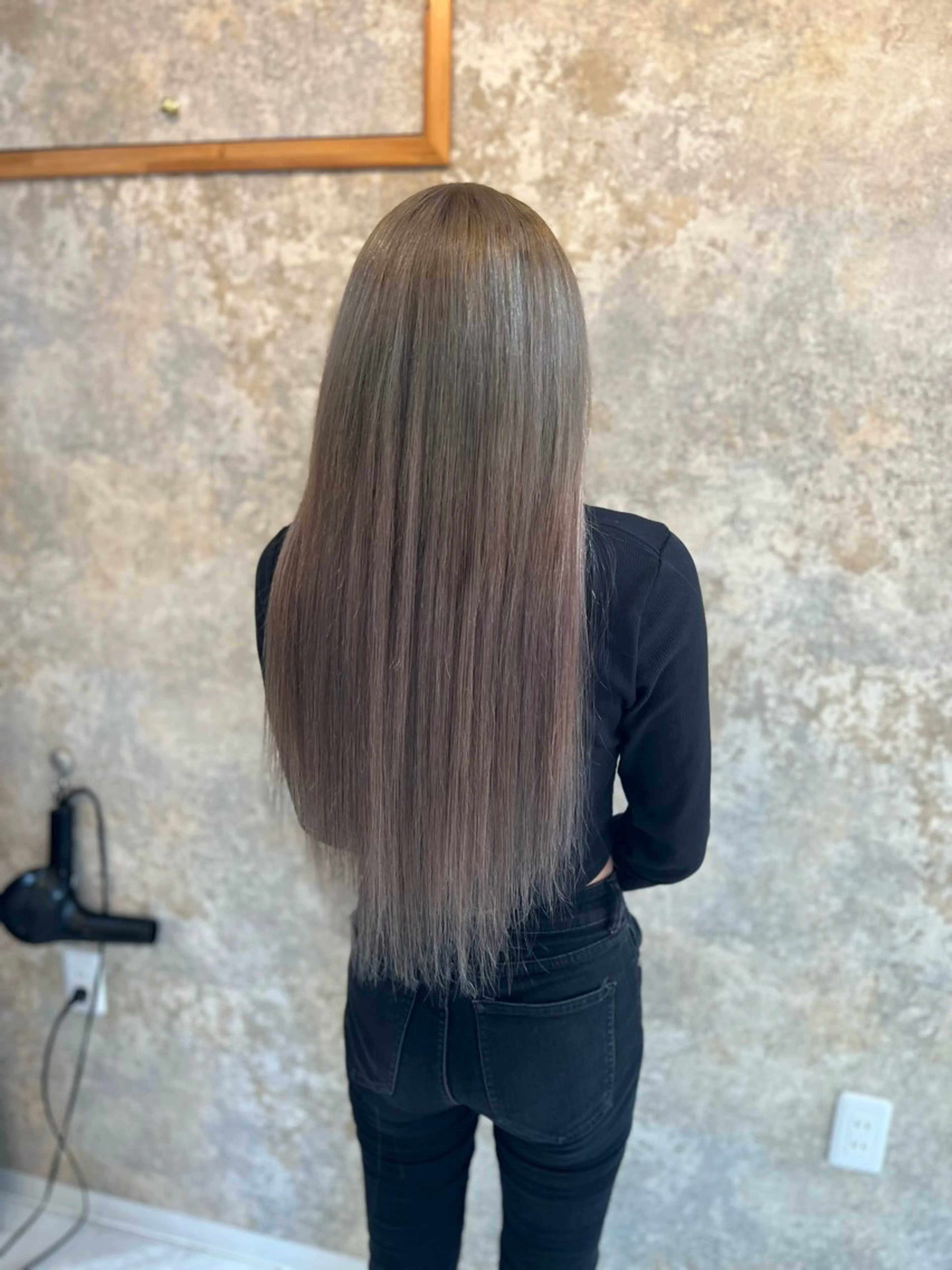 ロング ヘアカラー エクステ Wakita Masakiのヘアスタイル