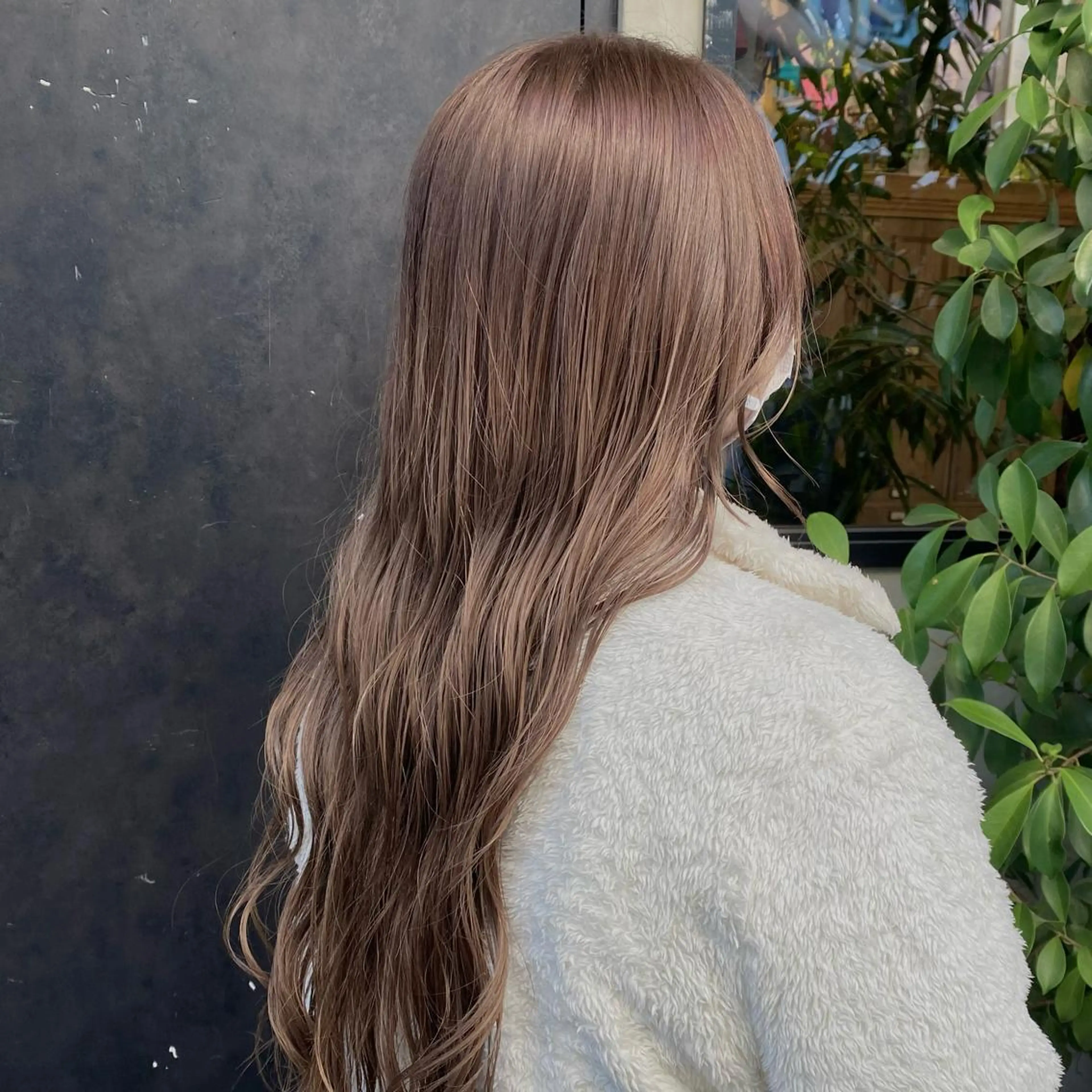 ロング カット ヘアカラー トリートメント 比嘉 陽のヘアスタイル