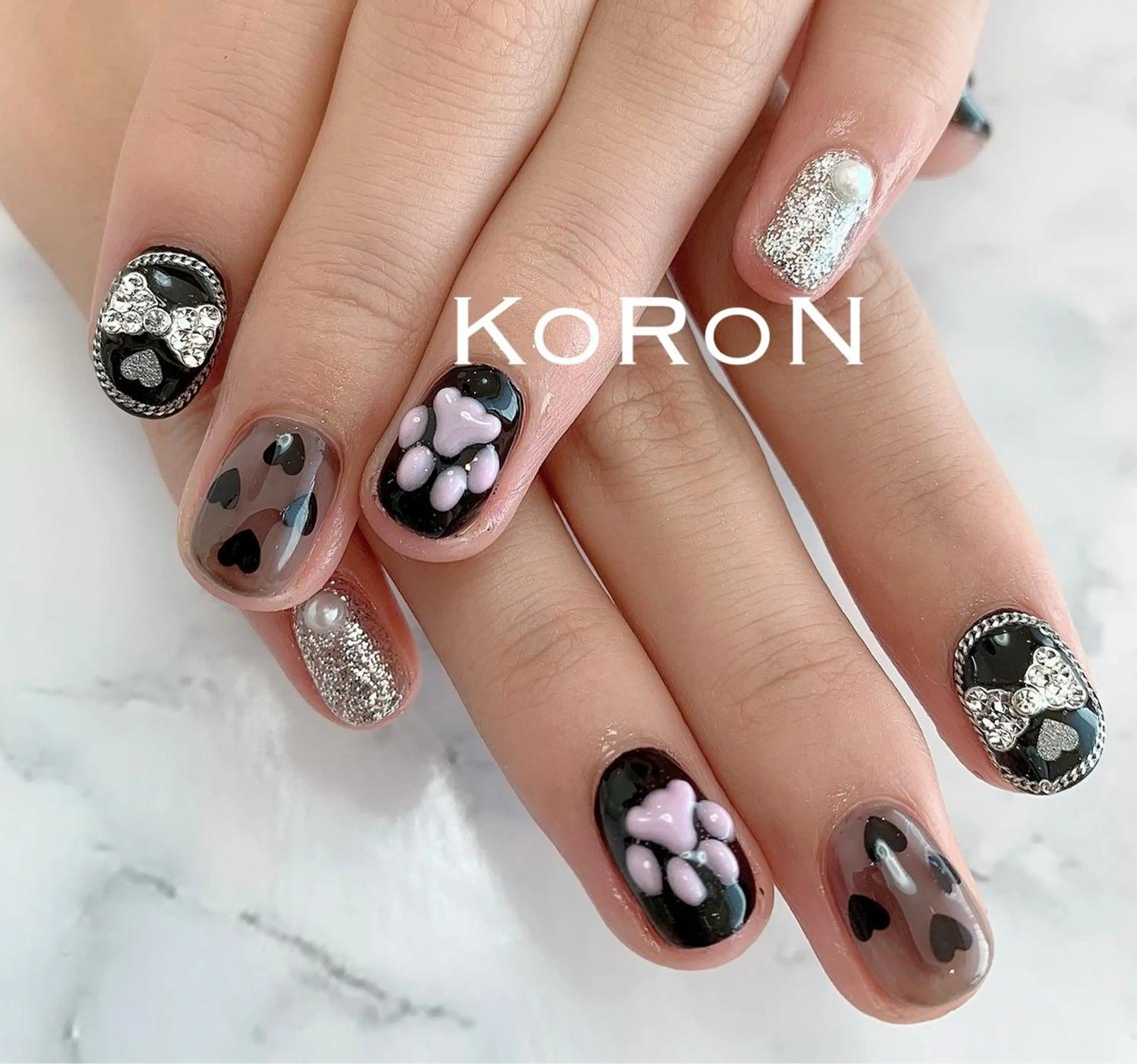 ネイル 持ち込み 自宅サロン鎌倉 KORONのネイルデザイン