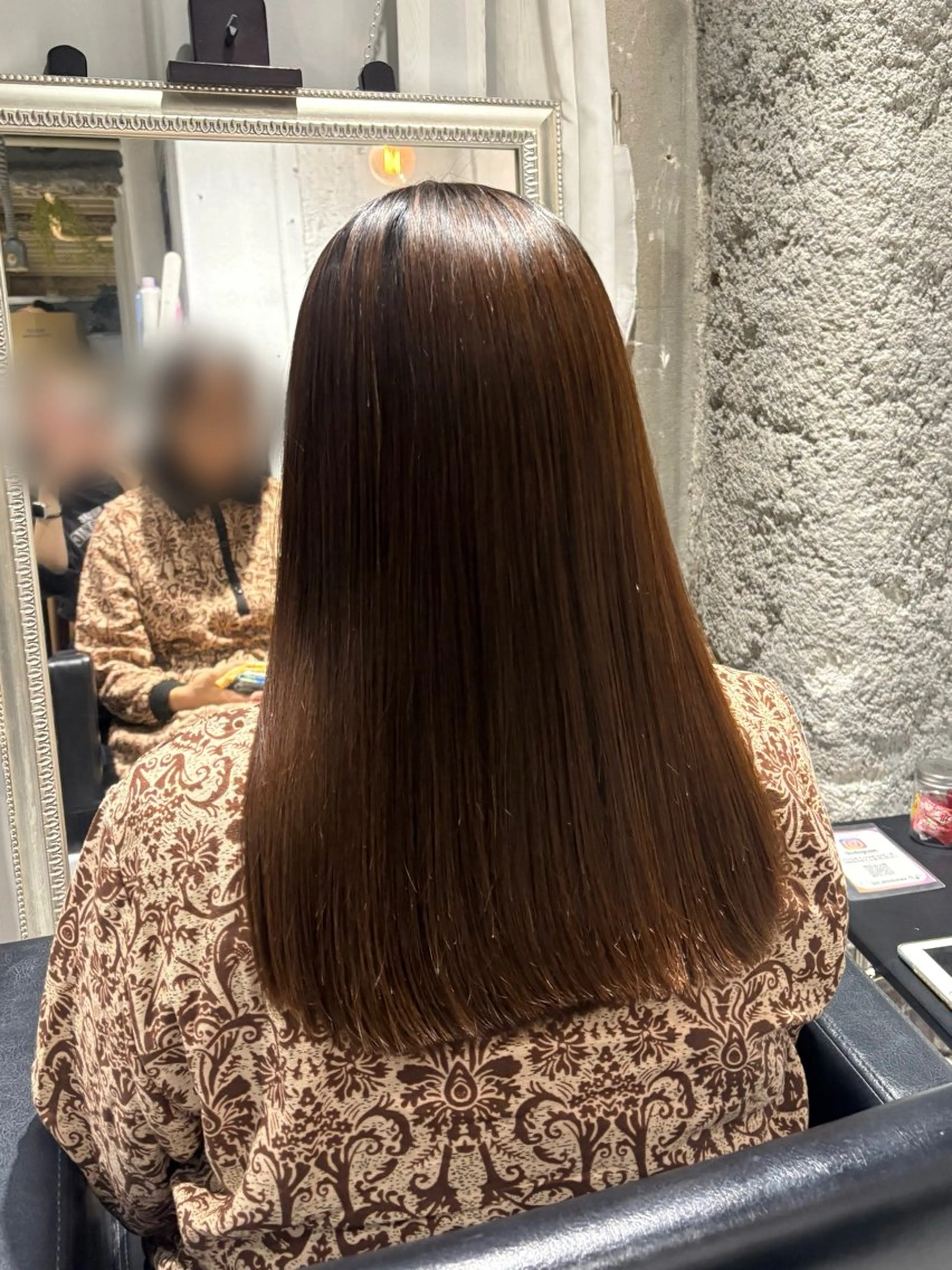 ロング 縮毛矯正 inc新小岩 🌱MANAMIのヘアスタイル