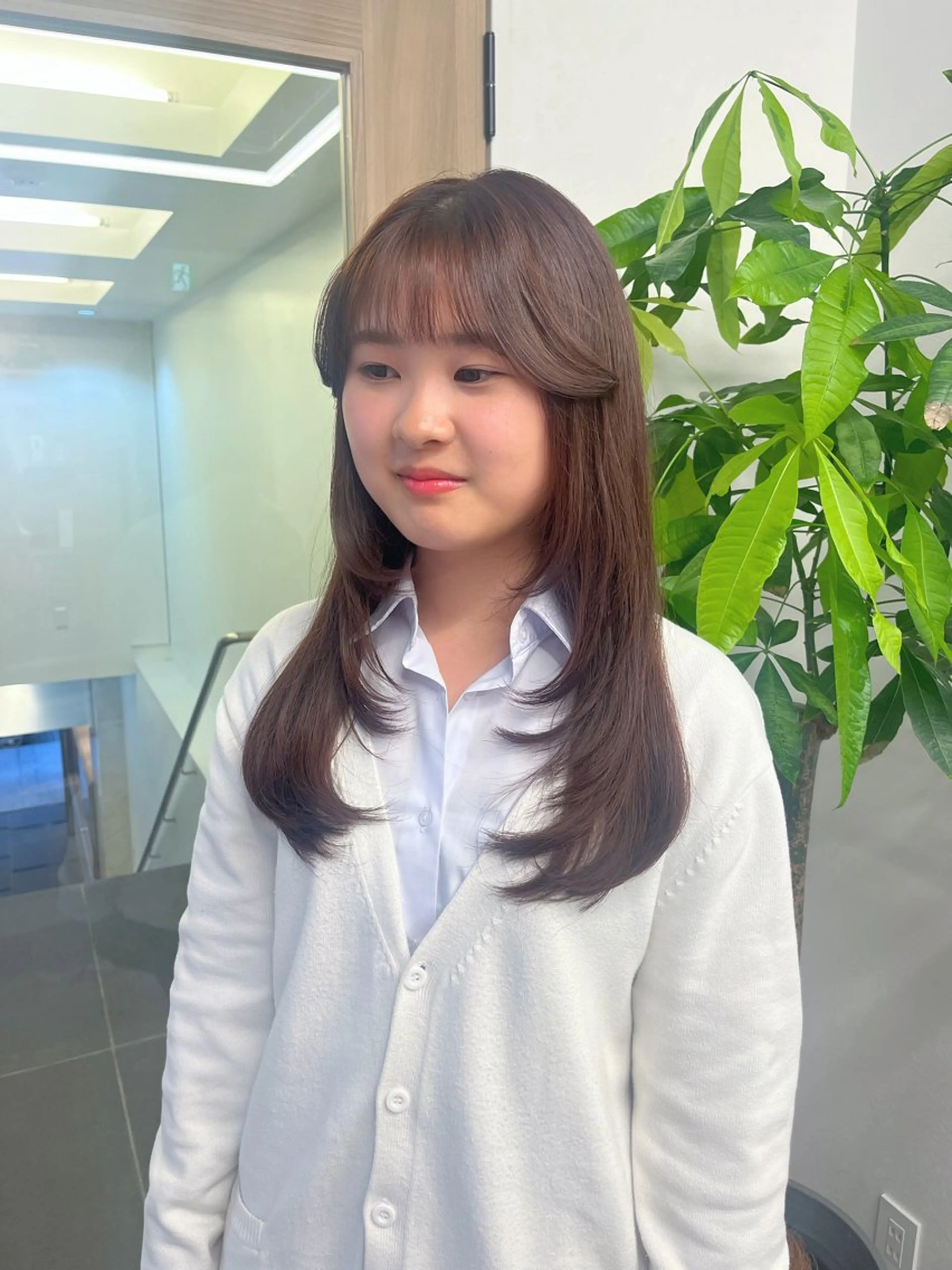 セミロング カラー 似合わせカット Rinka🌻のヘアスタイル