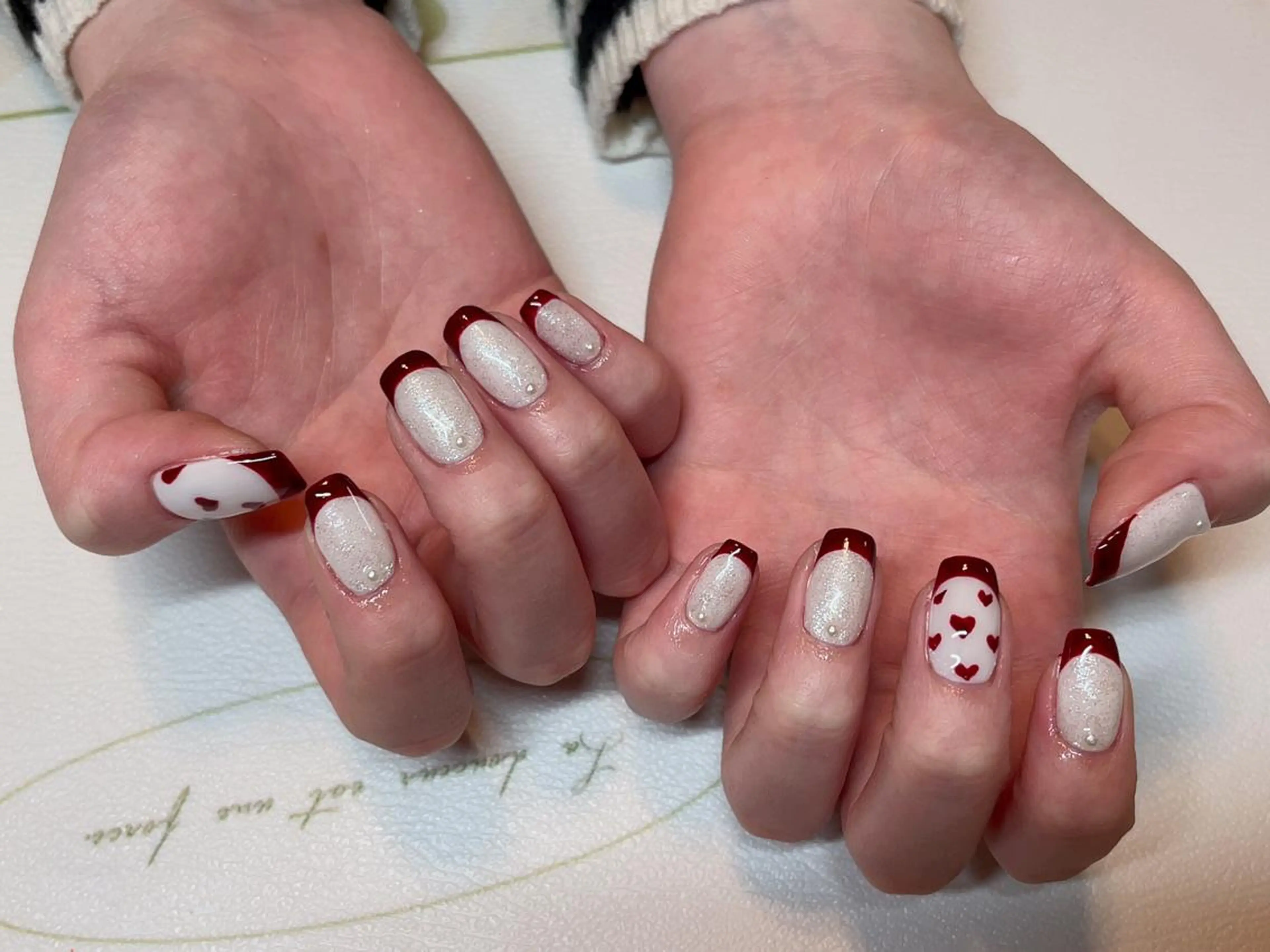 ネイル ラメ(グリッター) ハンドネイル エン Nail salonのネイルデザイン