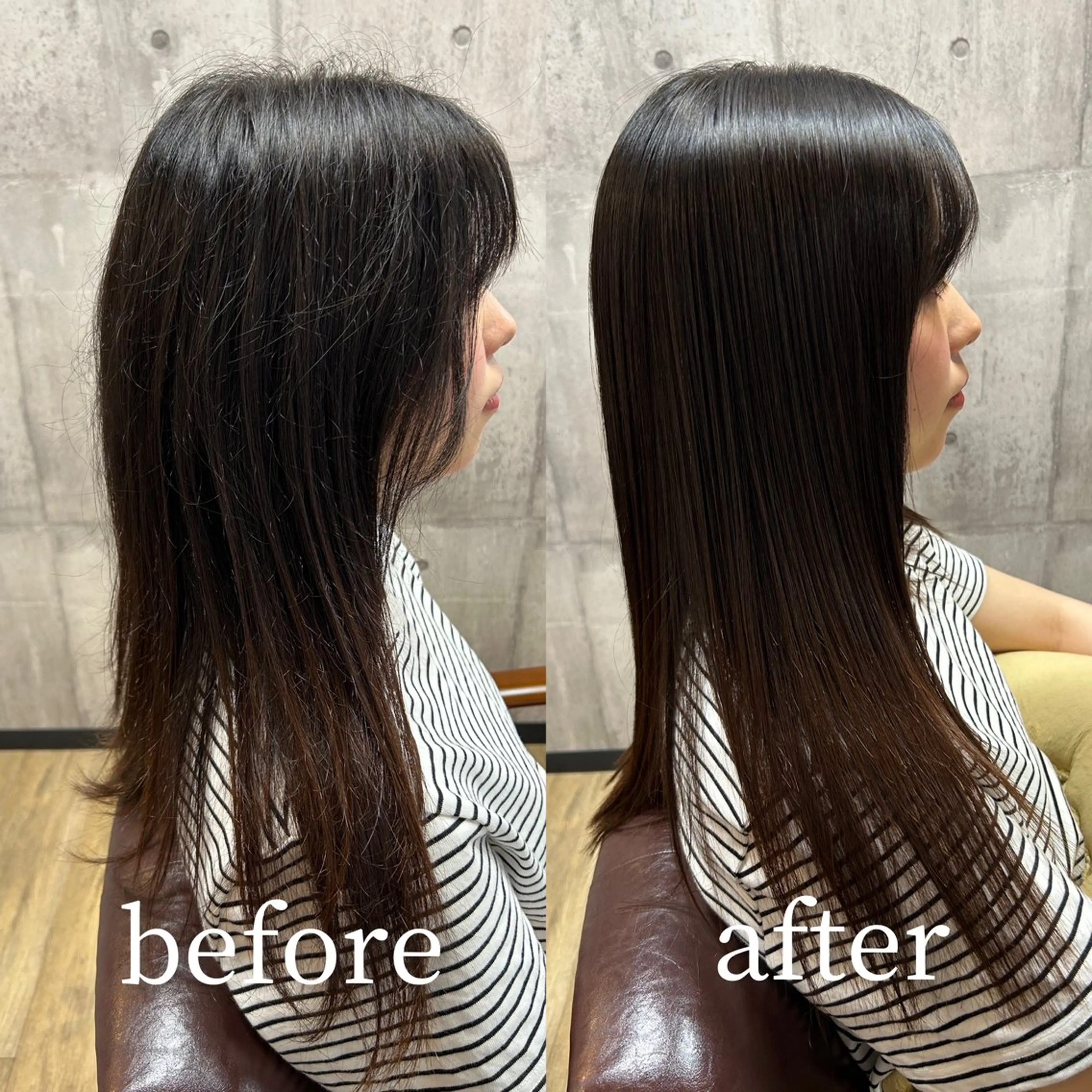 ロング 西形 希望のヘアスタイル