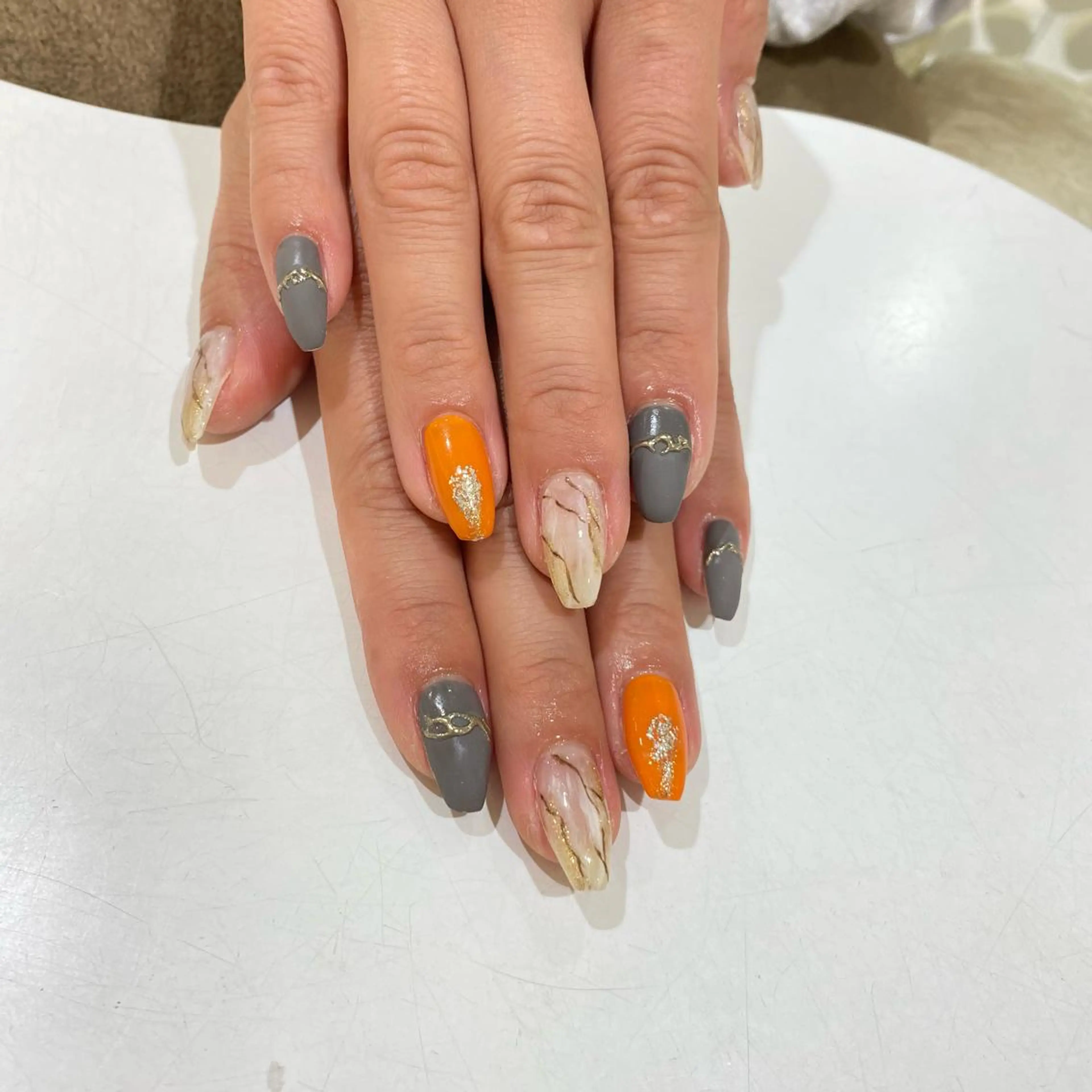 ネイル ハンドネイル 🥀たなか れね🍋のマツエク・マツパデザイン