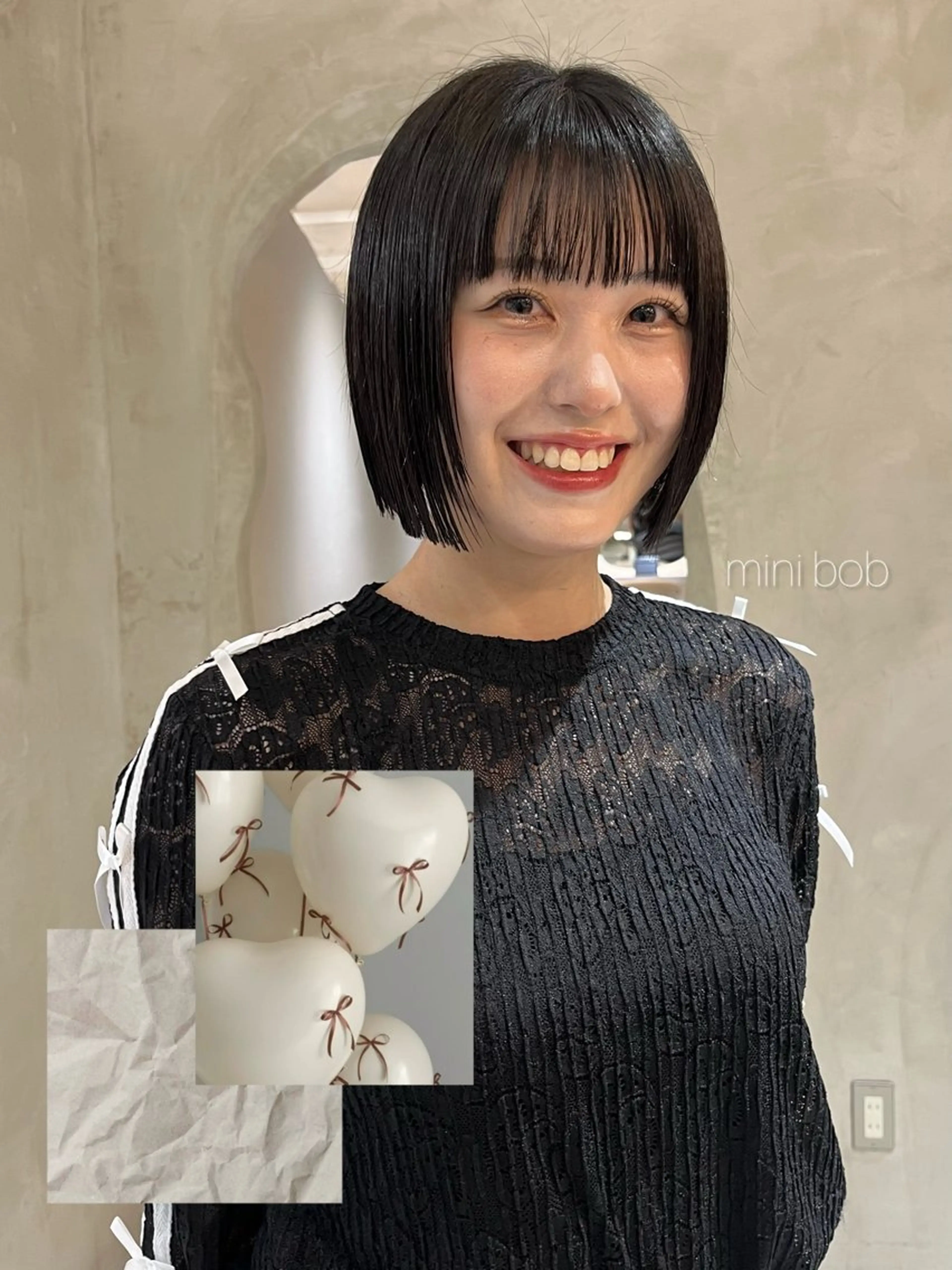 ショート カラー ボブレイヤー ボブ レイヤーカット 似合わせレディース/ メンズ/あゆかのヘアスタイル