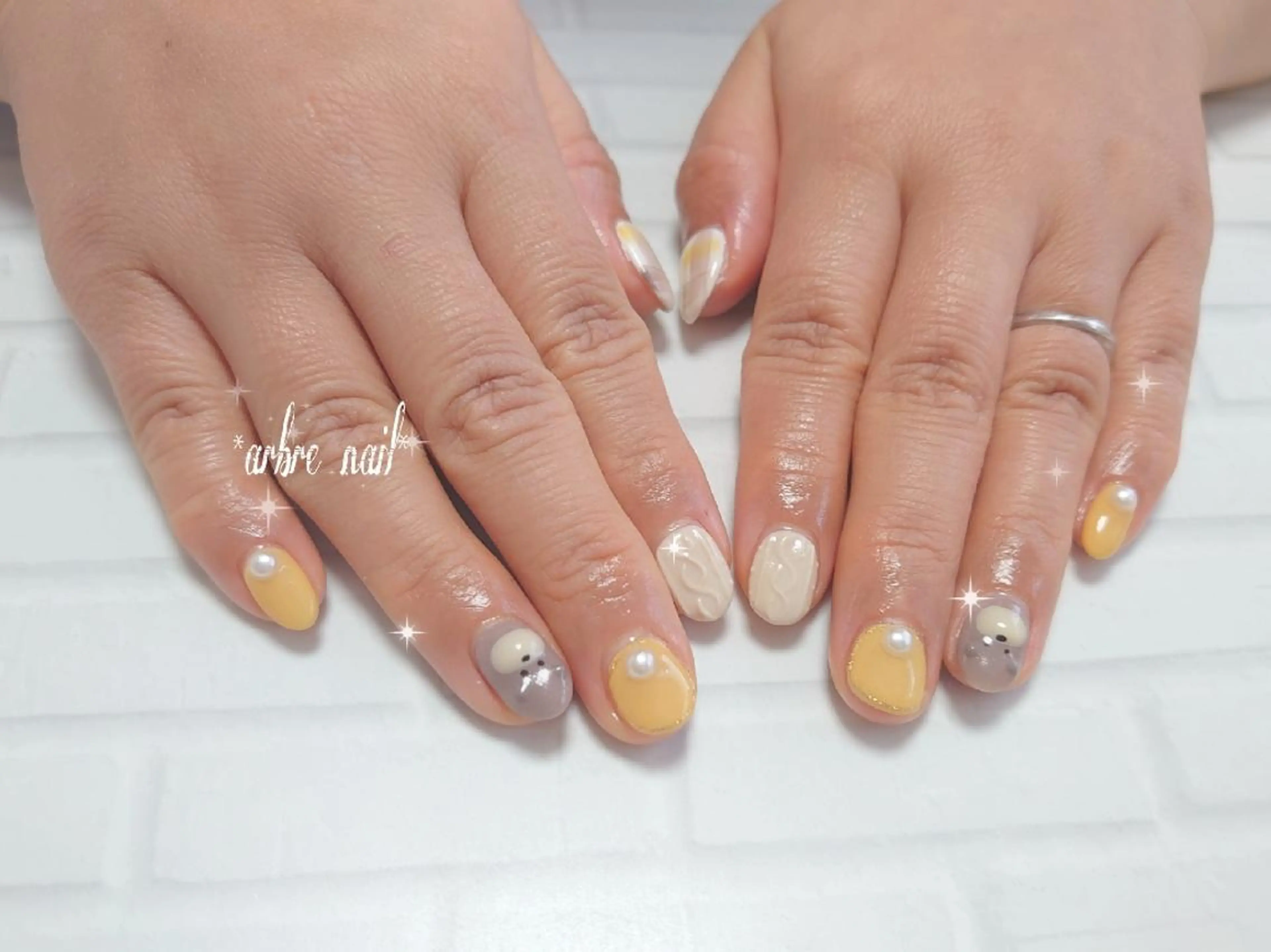 ネイル *arbre nail*.アーブルネイル所属・✯.。 arbre nail 。✯.のネイルデザイン