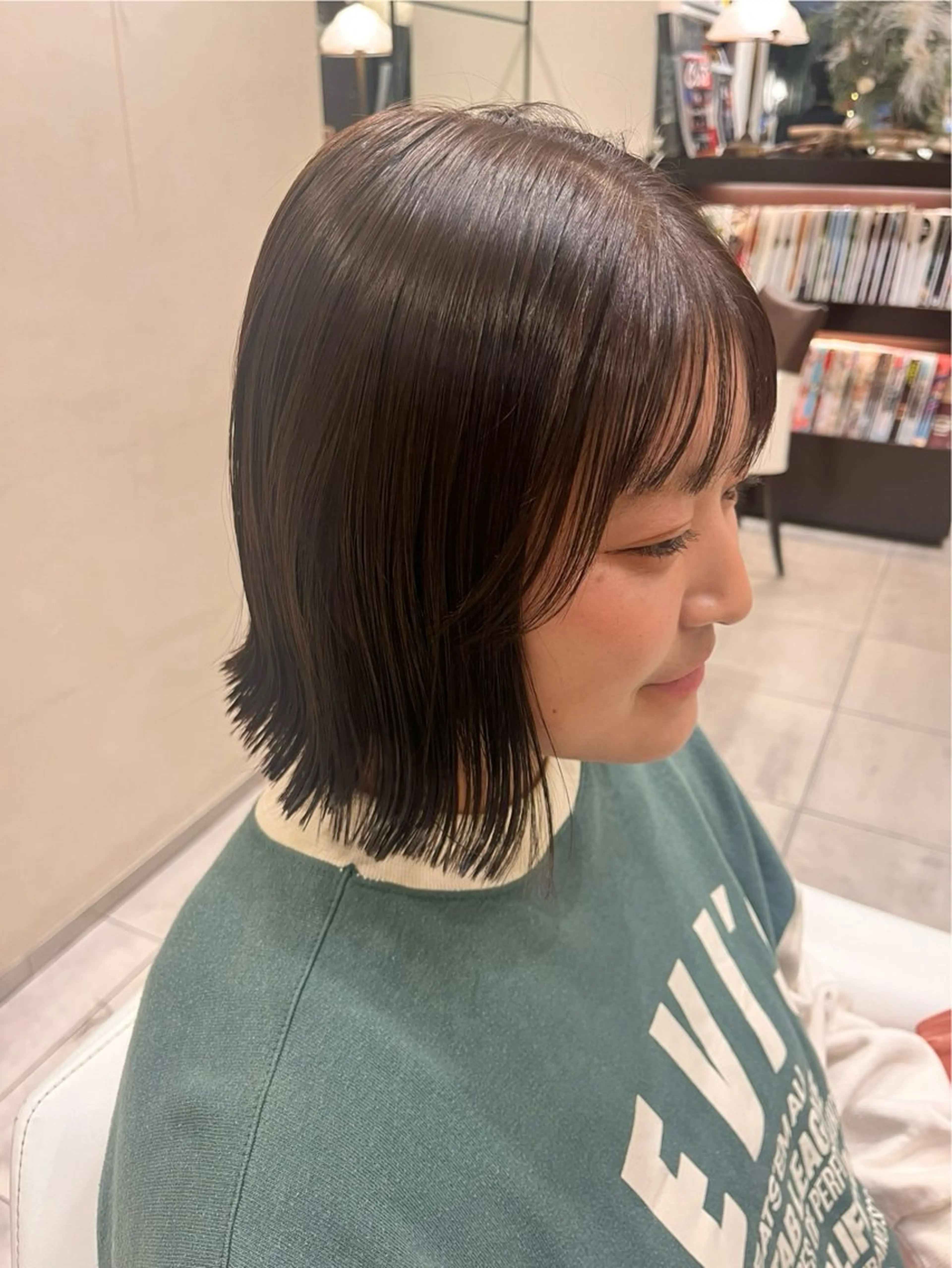 ショート ショートヘア カット パーマ 柴田 葉月のヘアスタイル