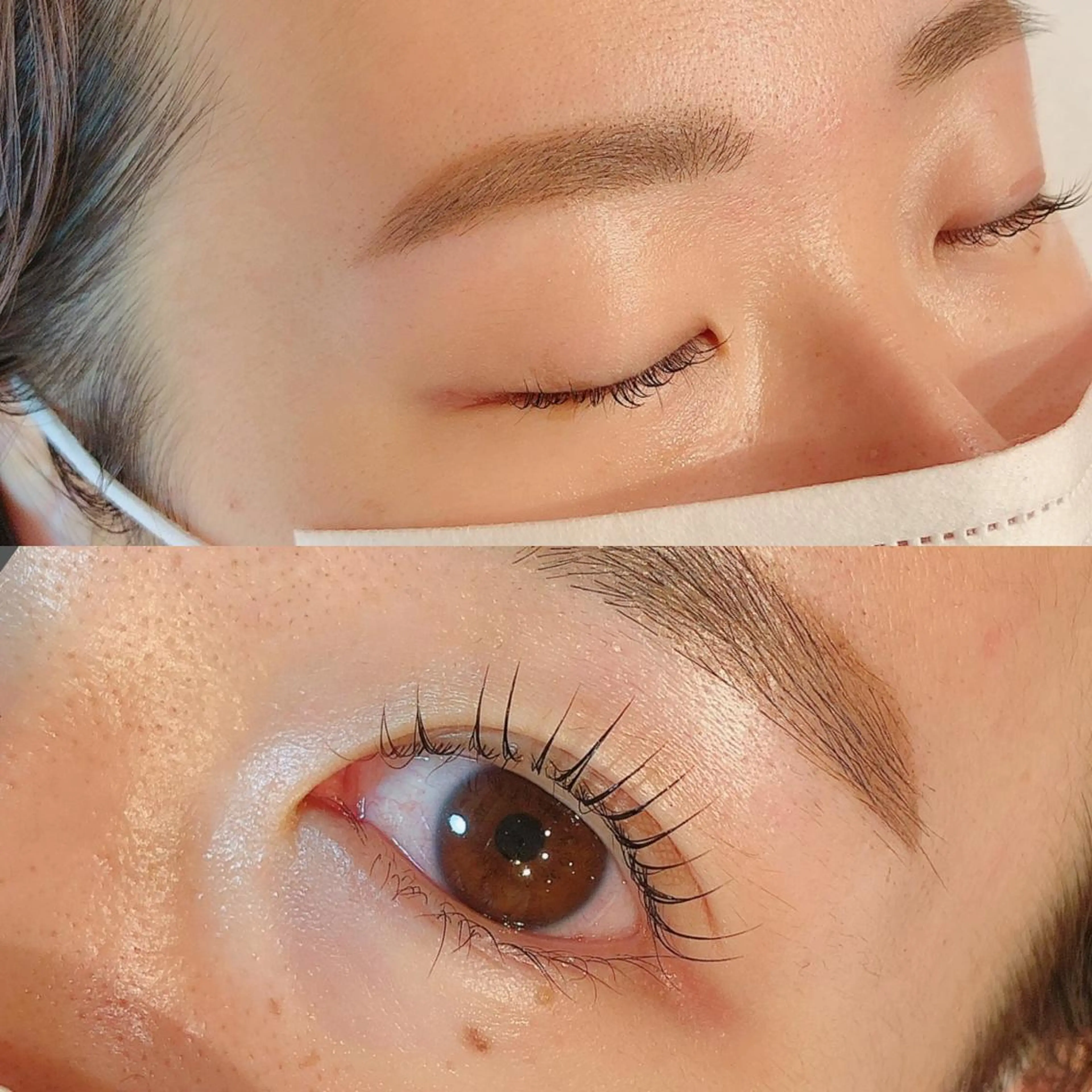 マツエク・マツパ アイブロウ 一重×まつ毛パーマ なかむら 🪡のマツエク・マツパデザイン