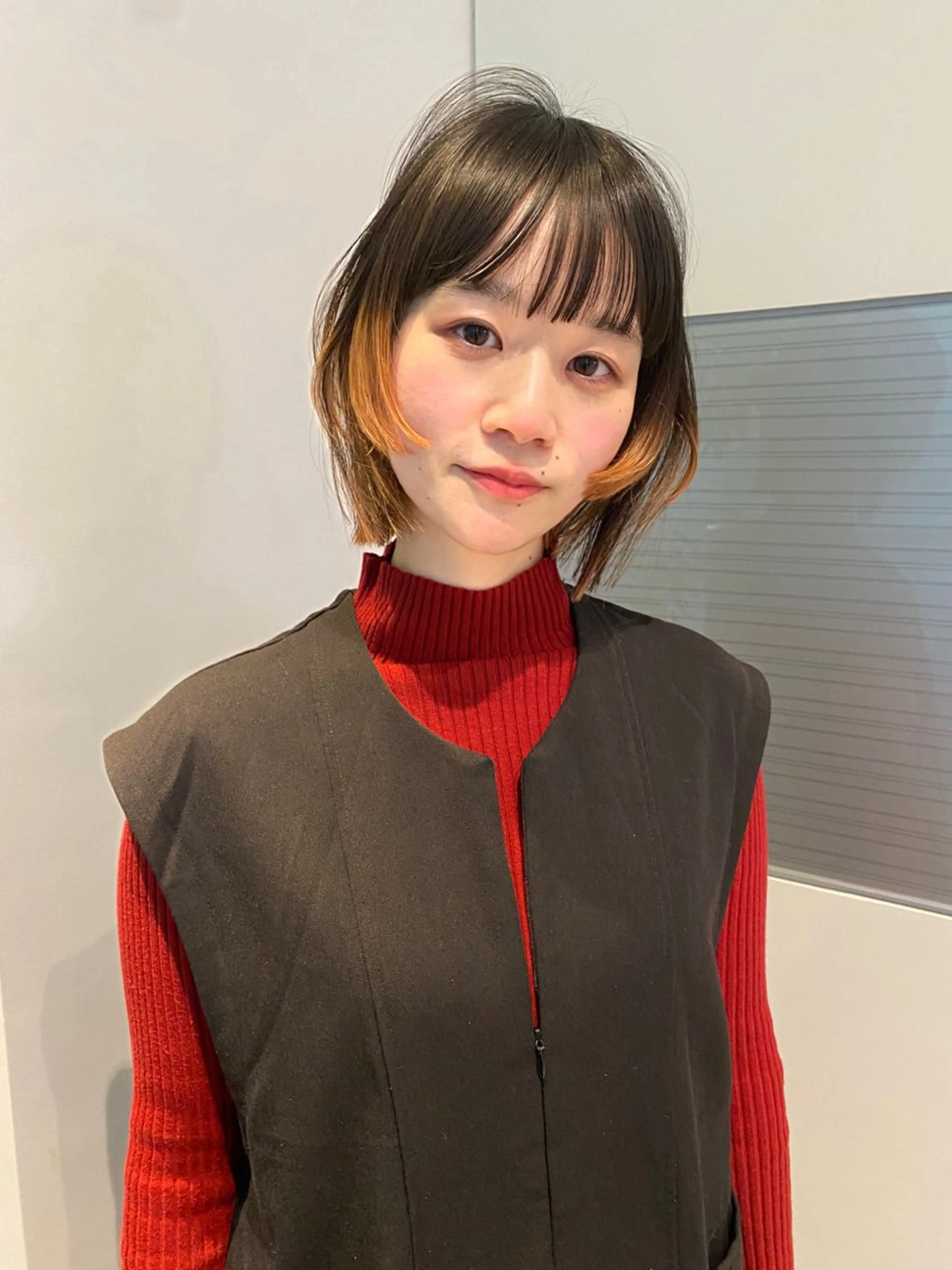 ショート カラー カット ヘアカラー トリートメント mai / linoah˚✧のヘアスタイル