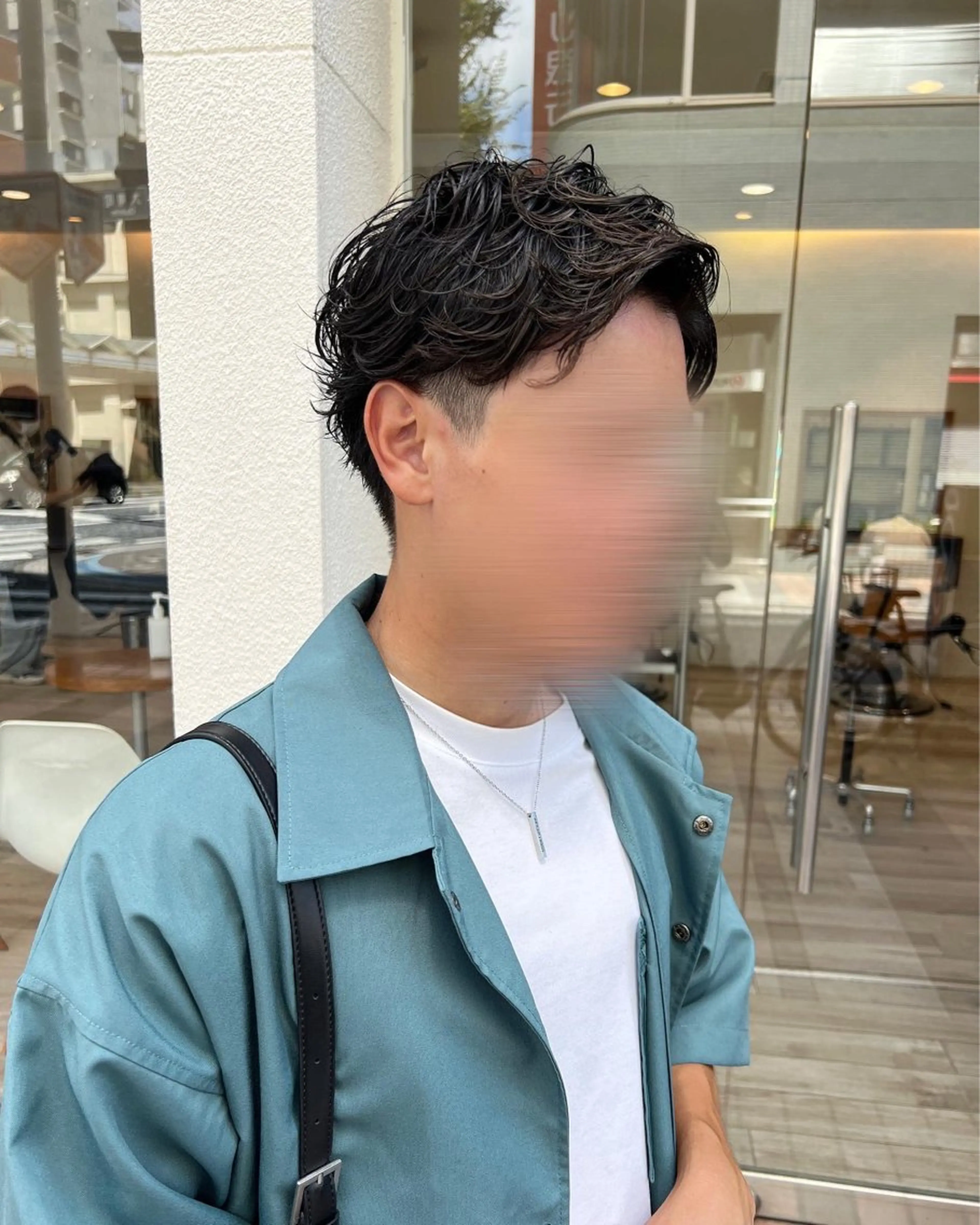 パーマ メンズ メンズパーマ Ore🫧タナカマヤ /柔らかい質感カラーのヘアスタイル