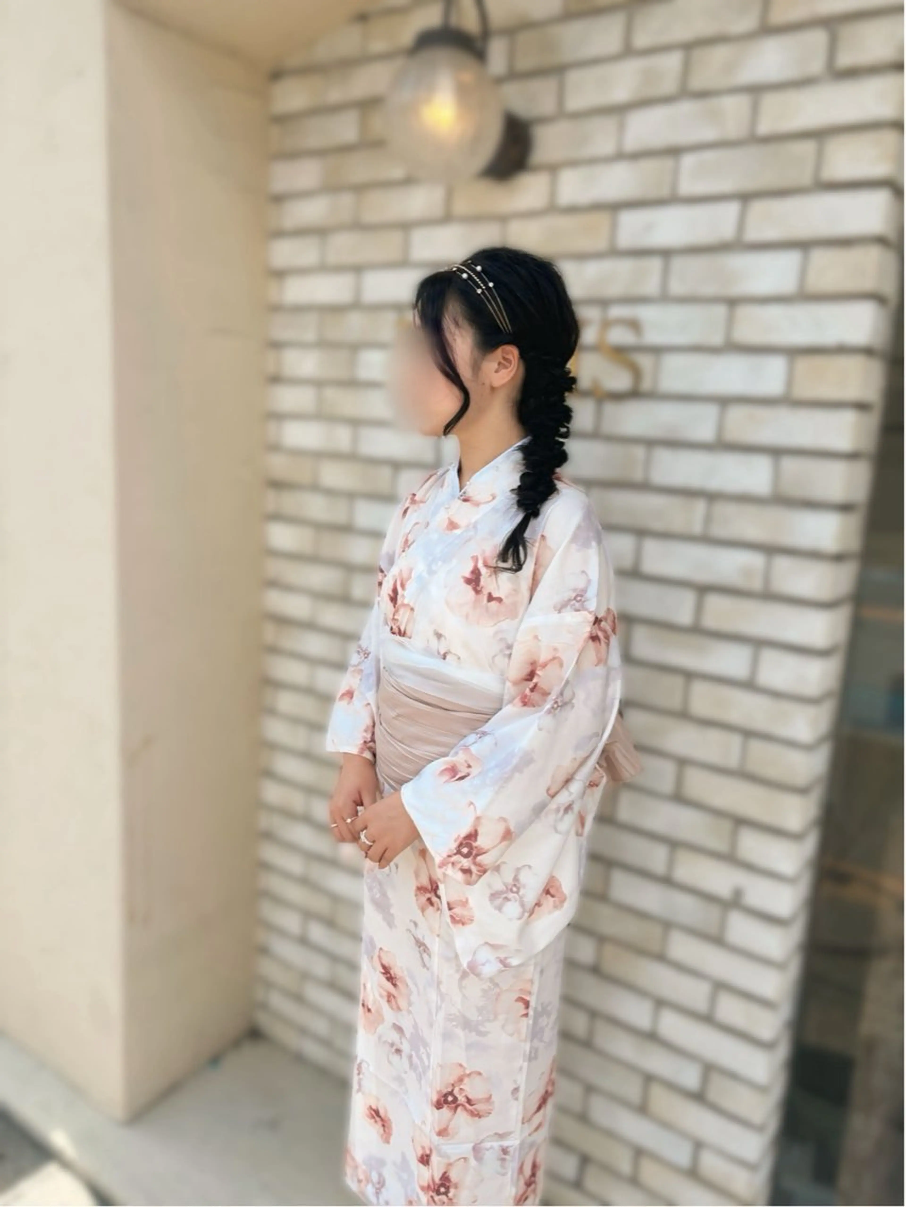 ヘアアレンジ 浴衣 ヘアセット 🖤みらい🖤カット ブリーチモデル募集のヘアスタイル