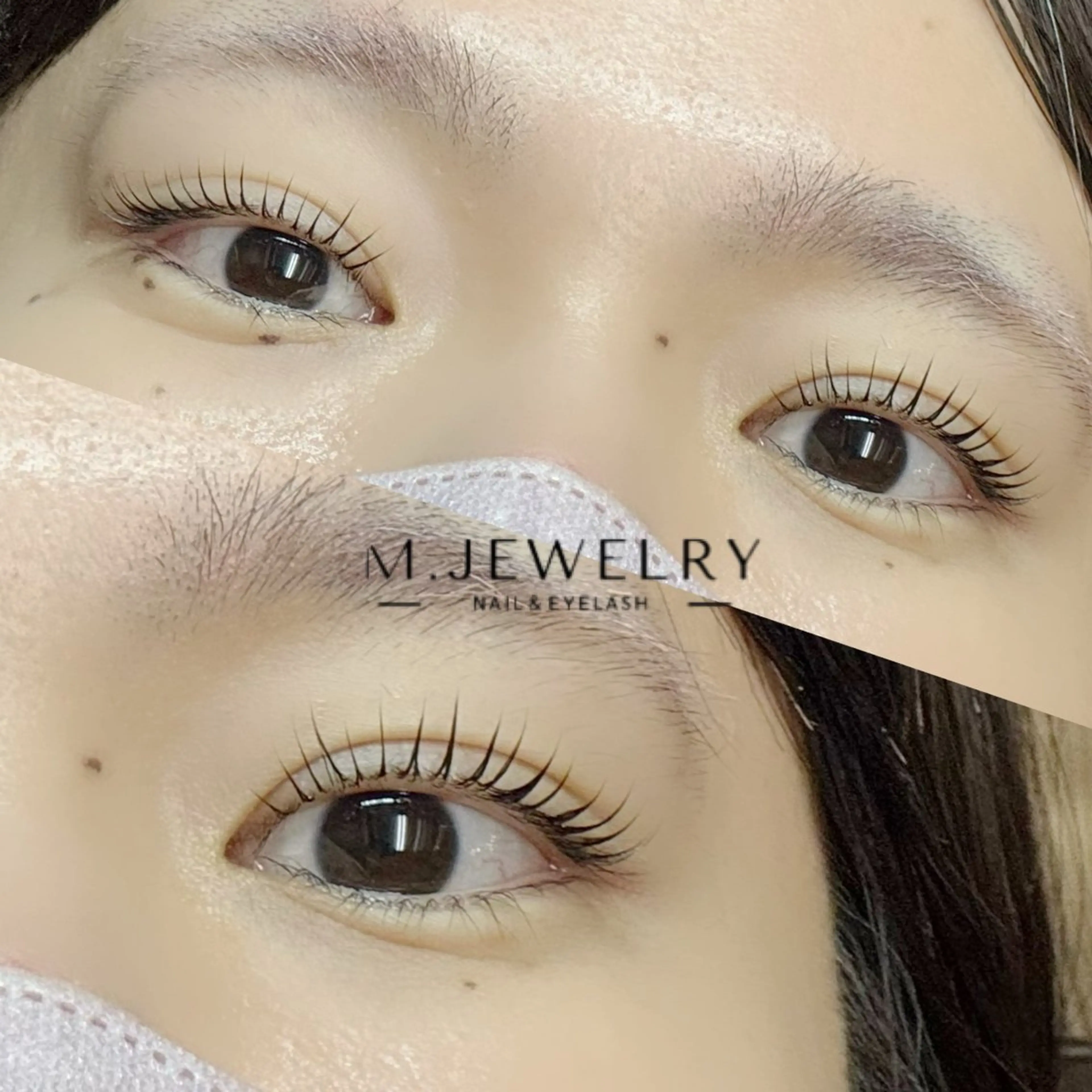 マツエク・マツパ M.jewery Aoiのマツエク・マツパデザイン