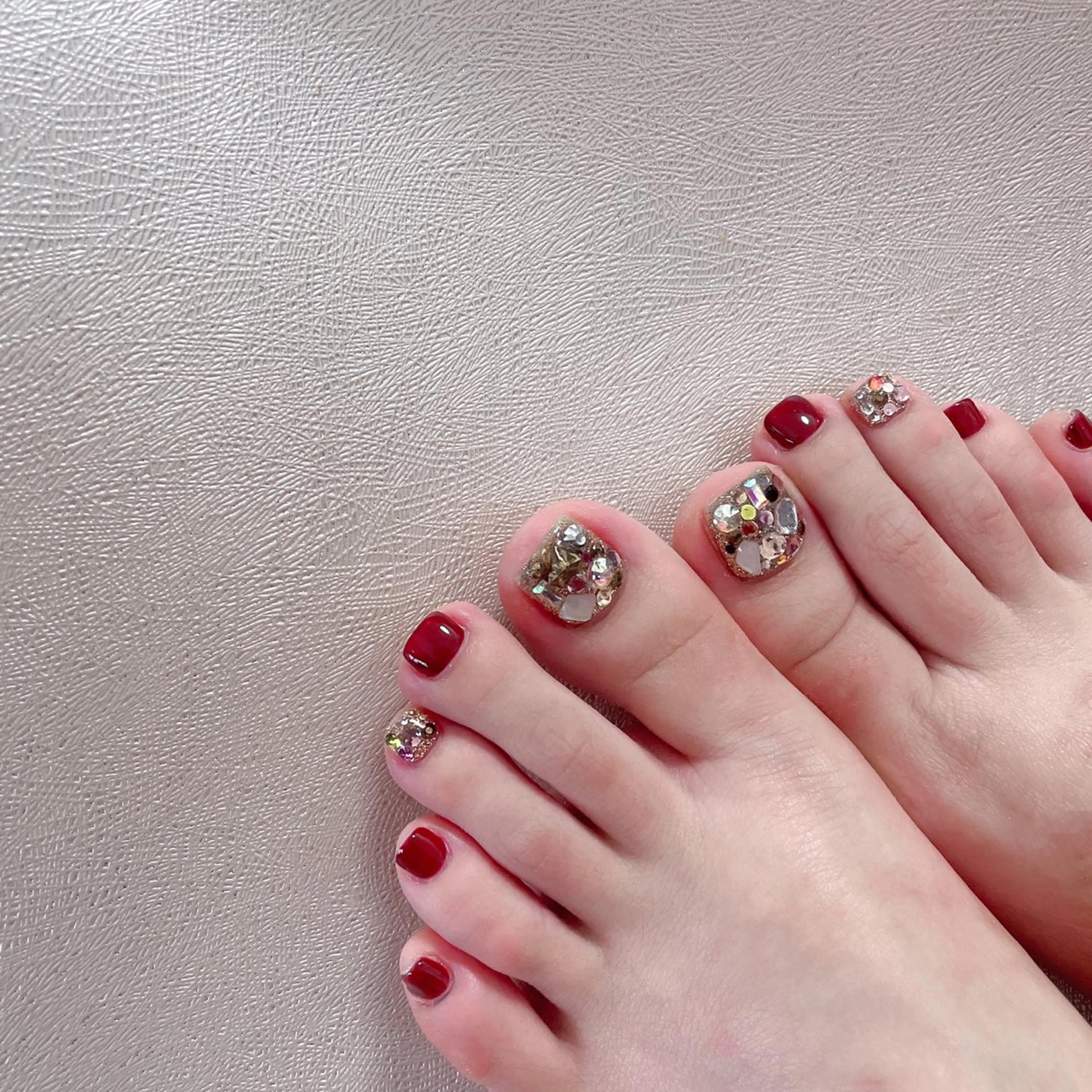 ネイル フットネイル 🎀Ｍ nails✨ ビューティーのネイルデザイン