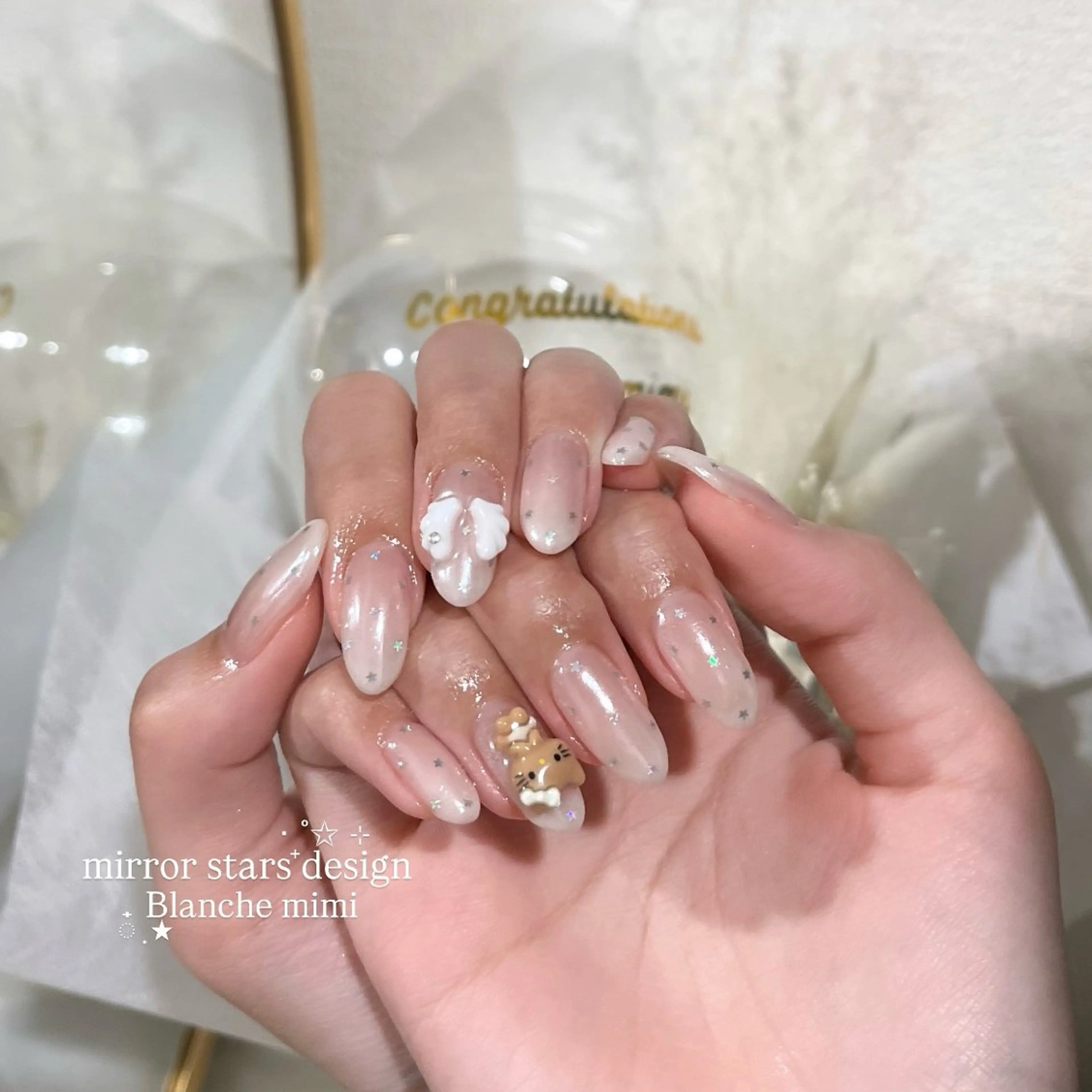 ネイル Blanche mimi.u_aのネイルデザイン