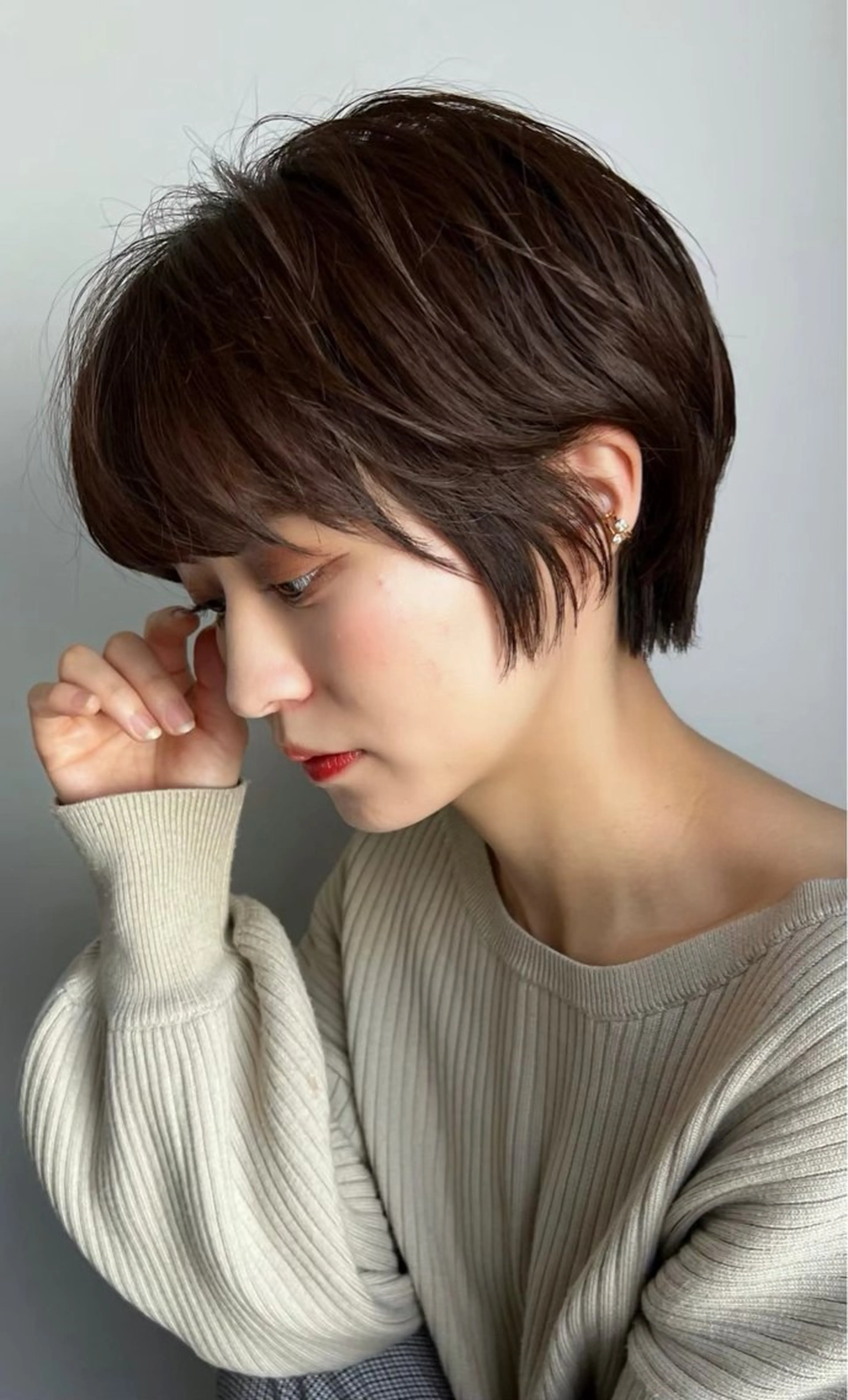 ショート フラミューム伊勢崎所属・ㅤ ㅤ ㅤ ㅤ あゆみのヘアスタイル