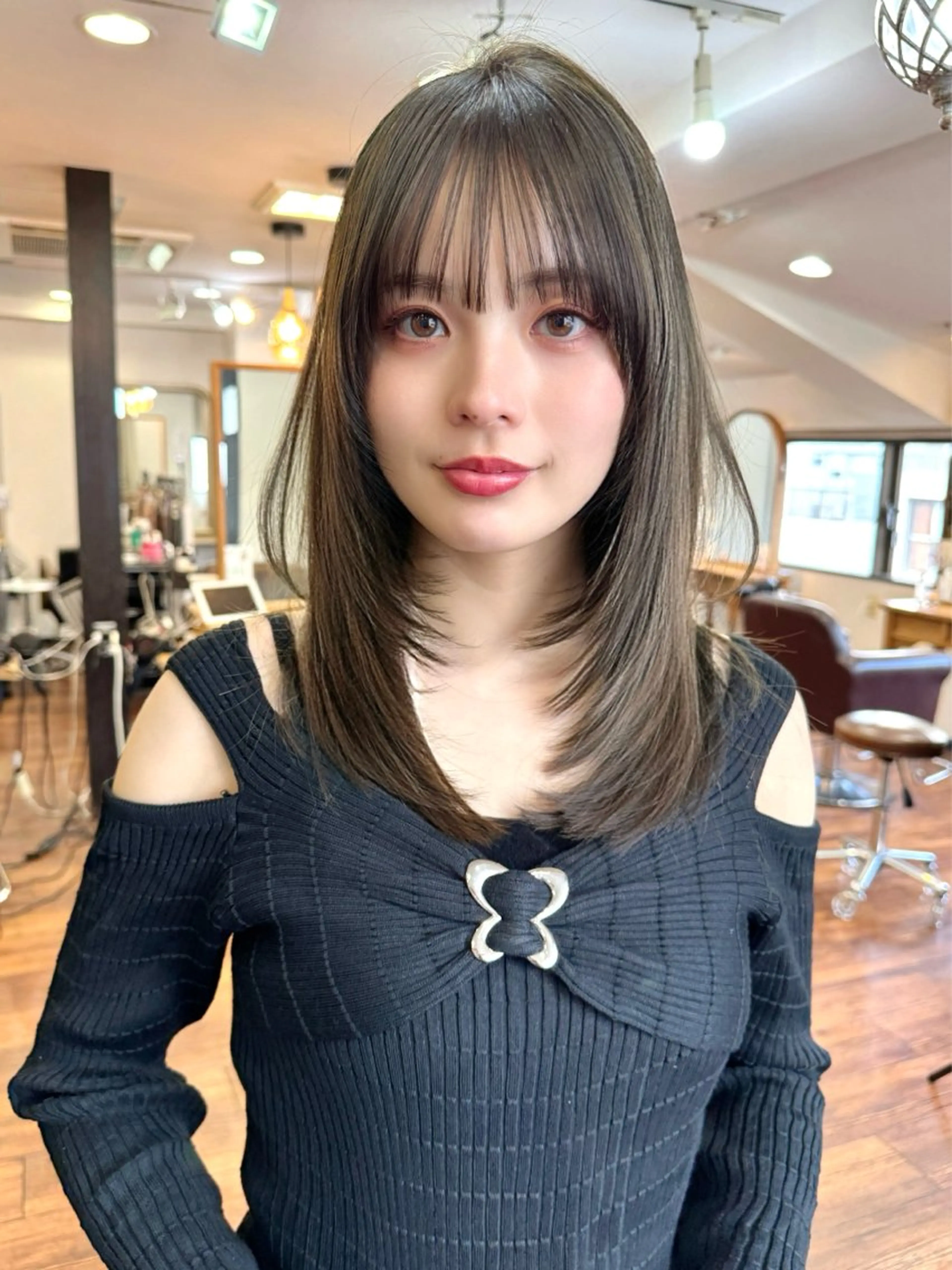 ロング カラー 似合わせレイヤー 🇰🇷荒木洋文のヘアスタイル