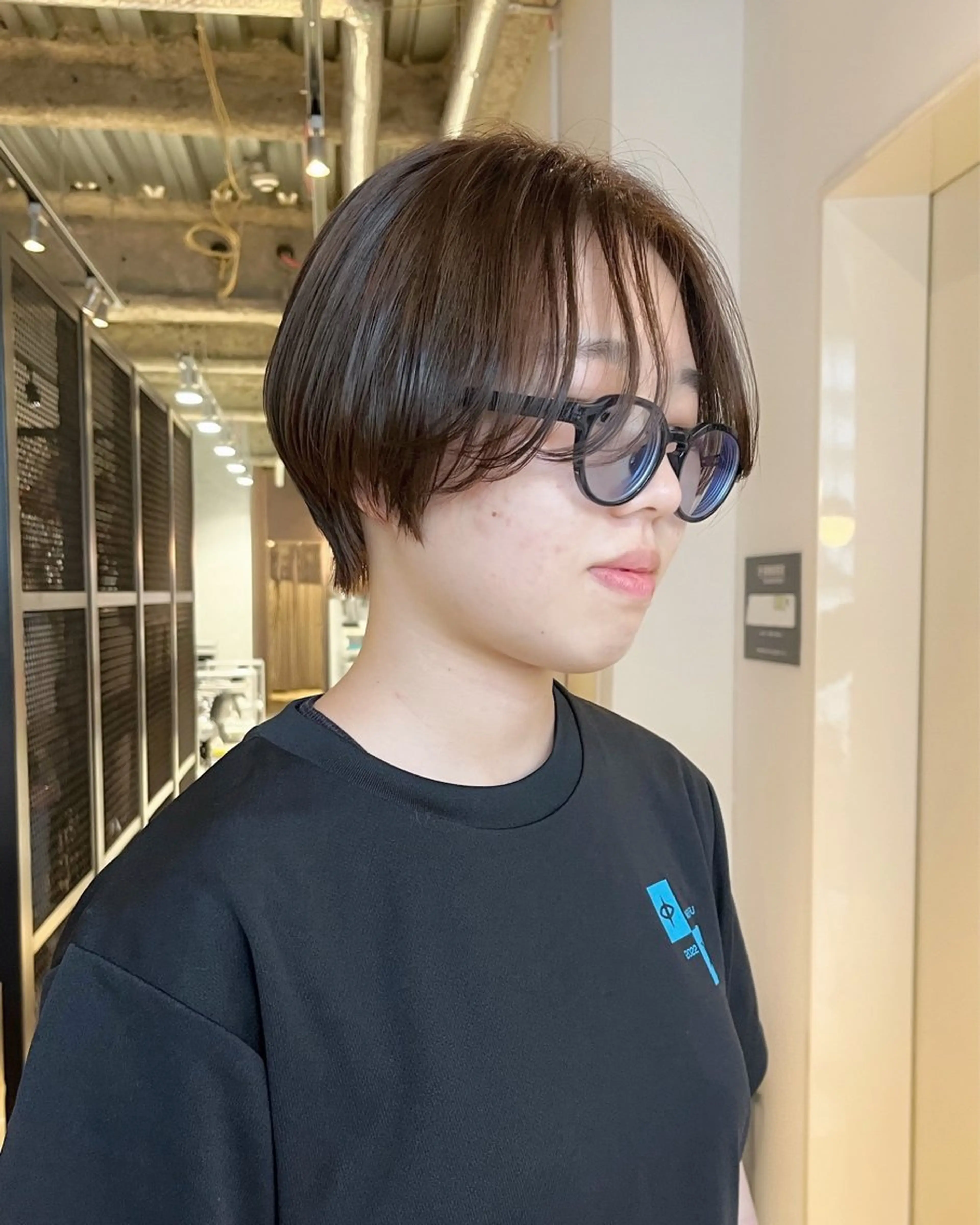 ショート かわい りほのヘアスタイル