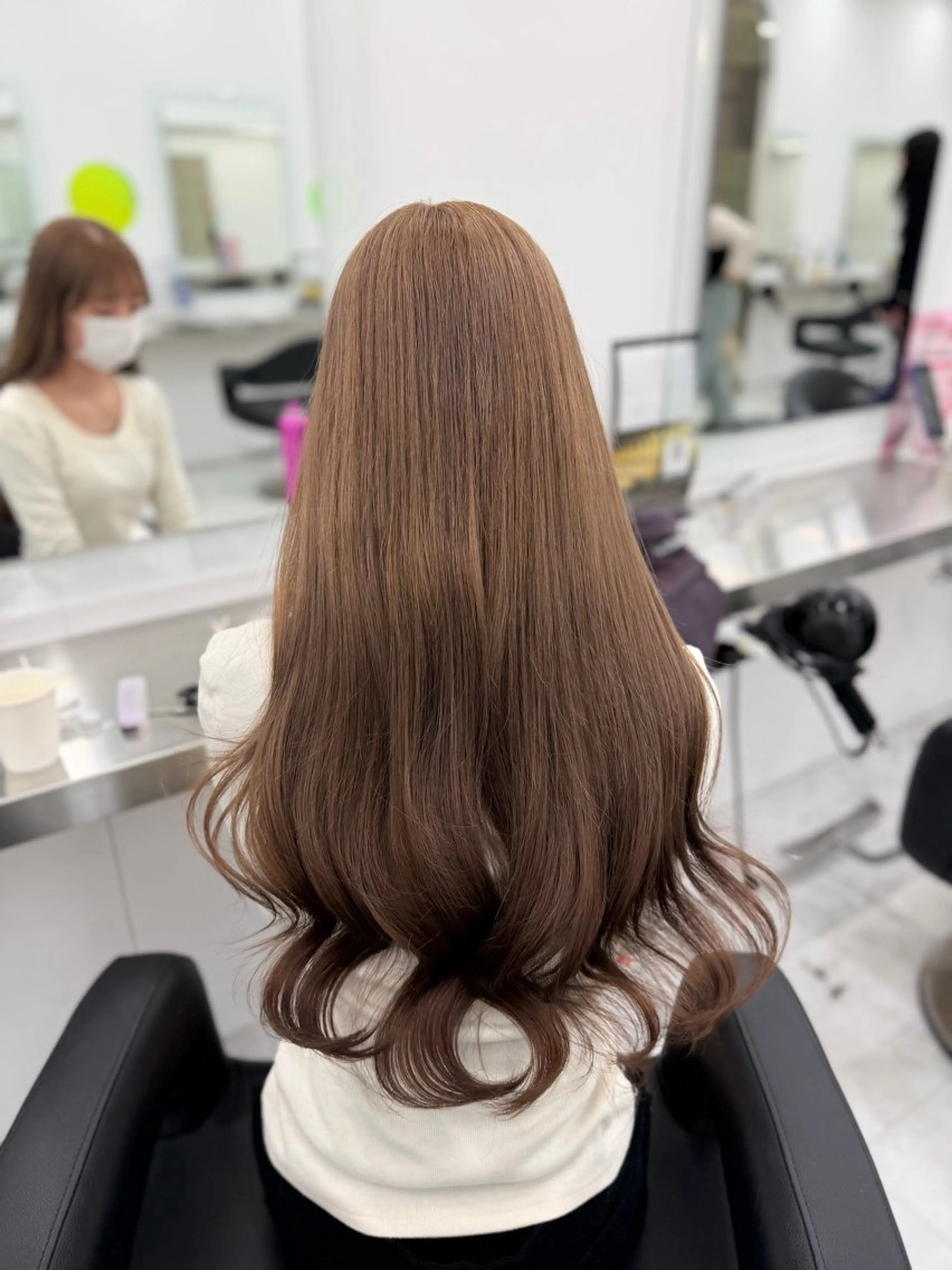 カラー ヘアカラー トリートメント 透明感ベージュ🎀 Anju/渋谷🎀のヘアスタイル