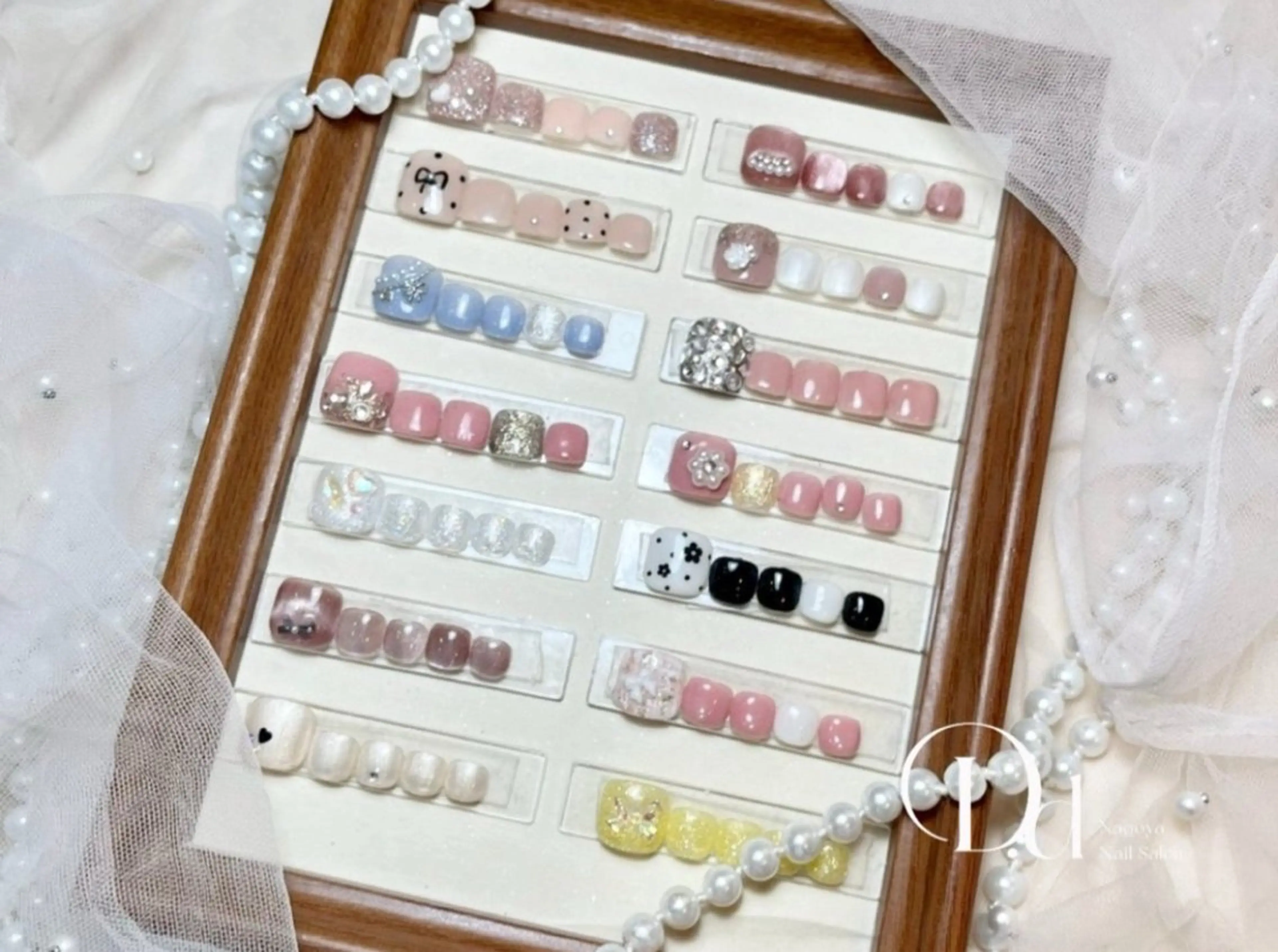 ネイル フットネイル D.d Ayaのネイルデザイン