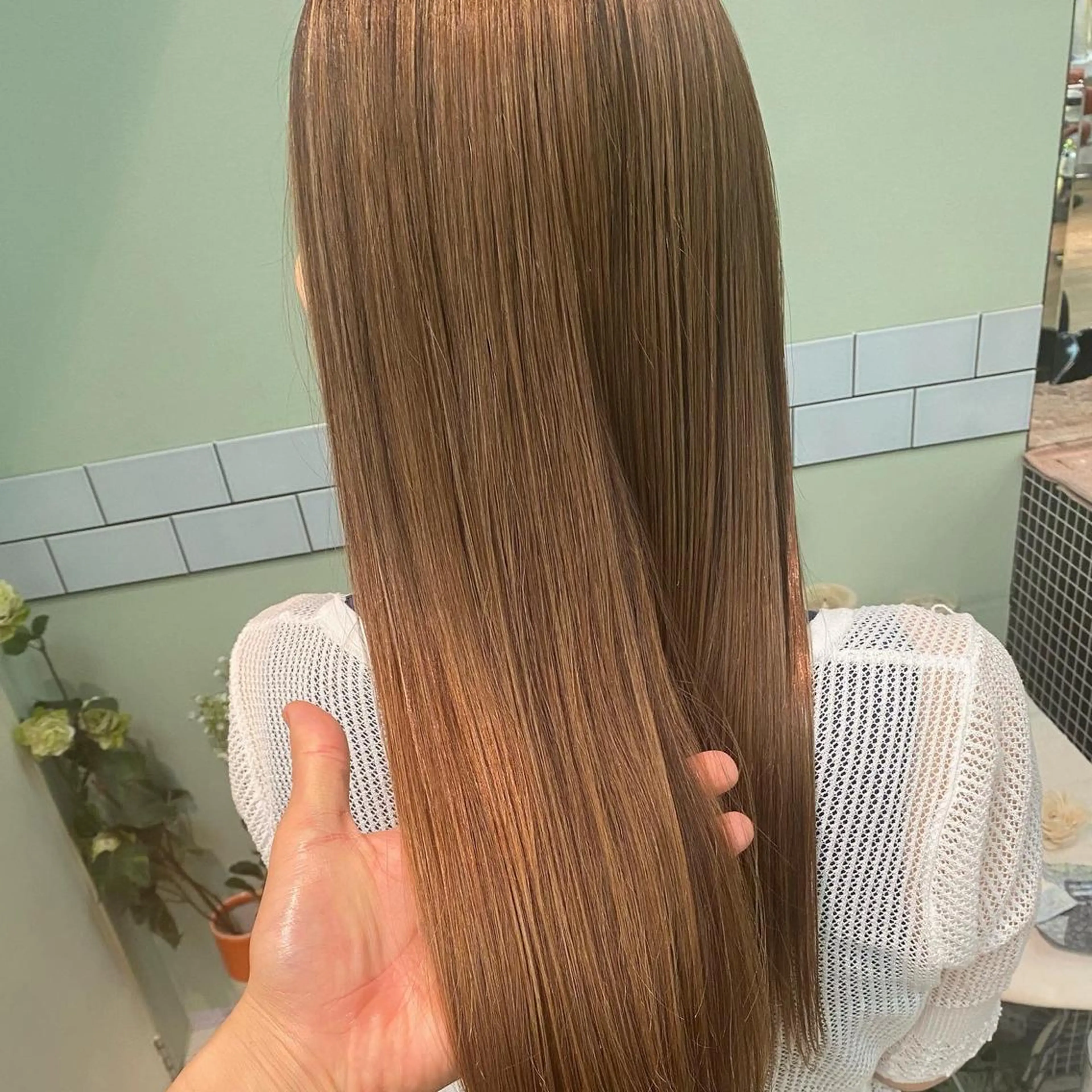 ミディアム カラー ヘアアレンジ 田室 和幸のヘアスタイル