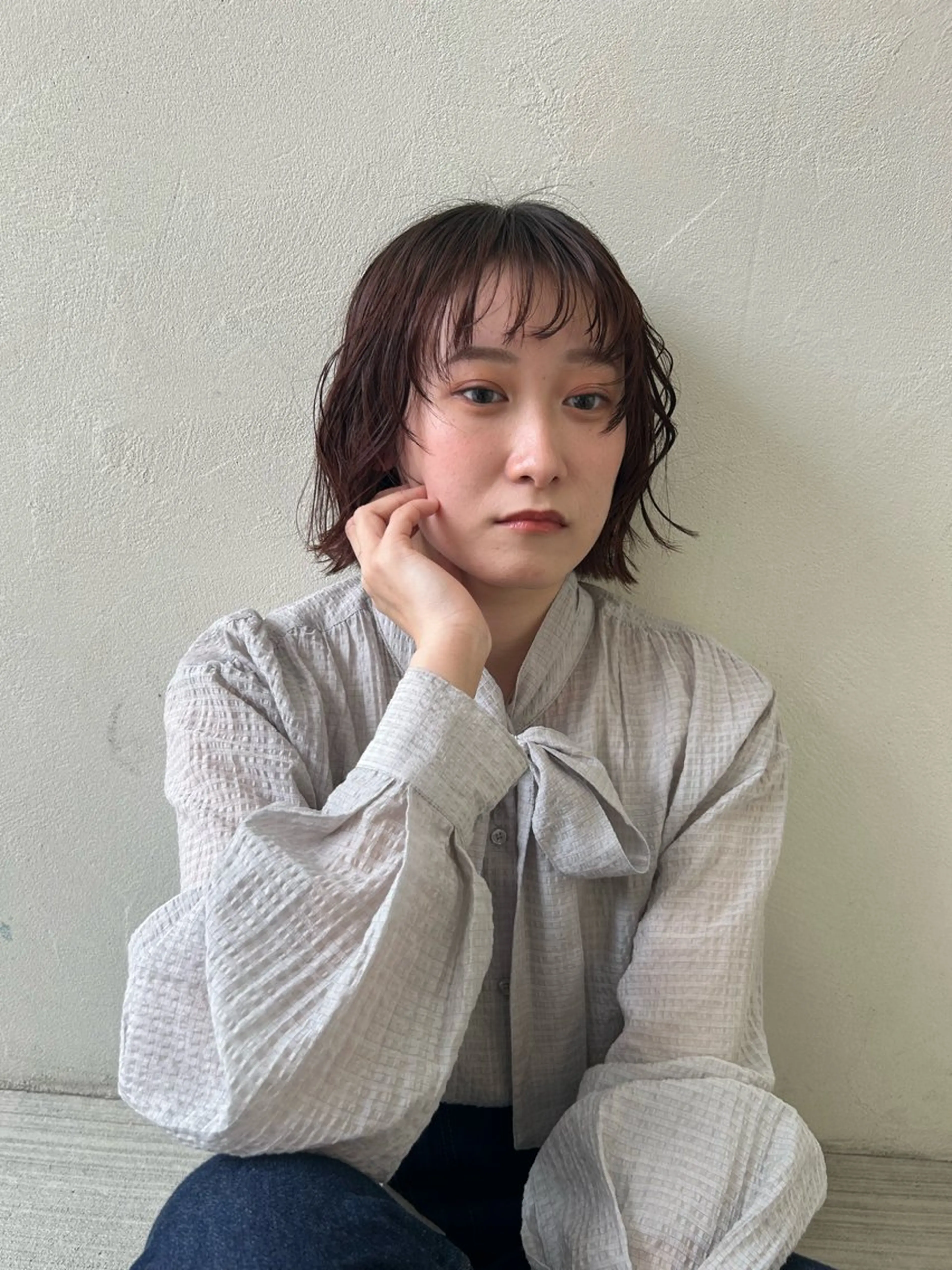 カラー 田中 優陽のヘアスタイル