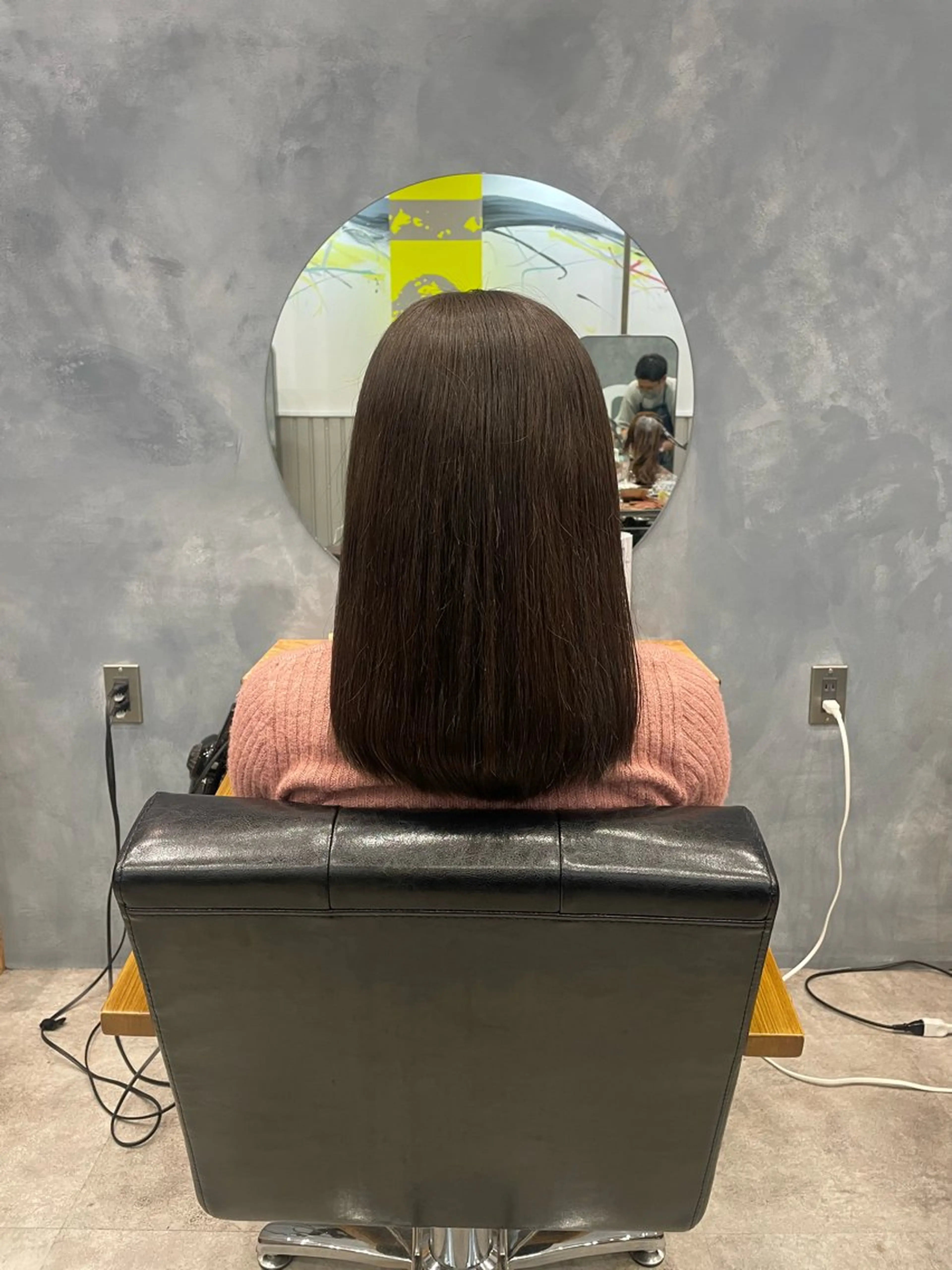 ロング カラー 飛澤 太陽のヘアスタイル