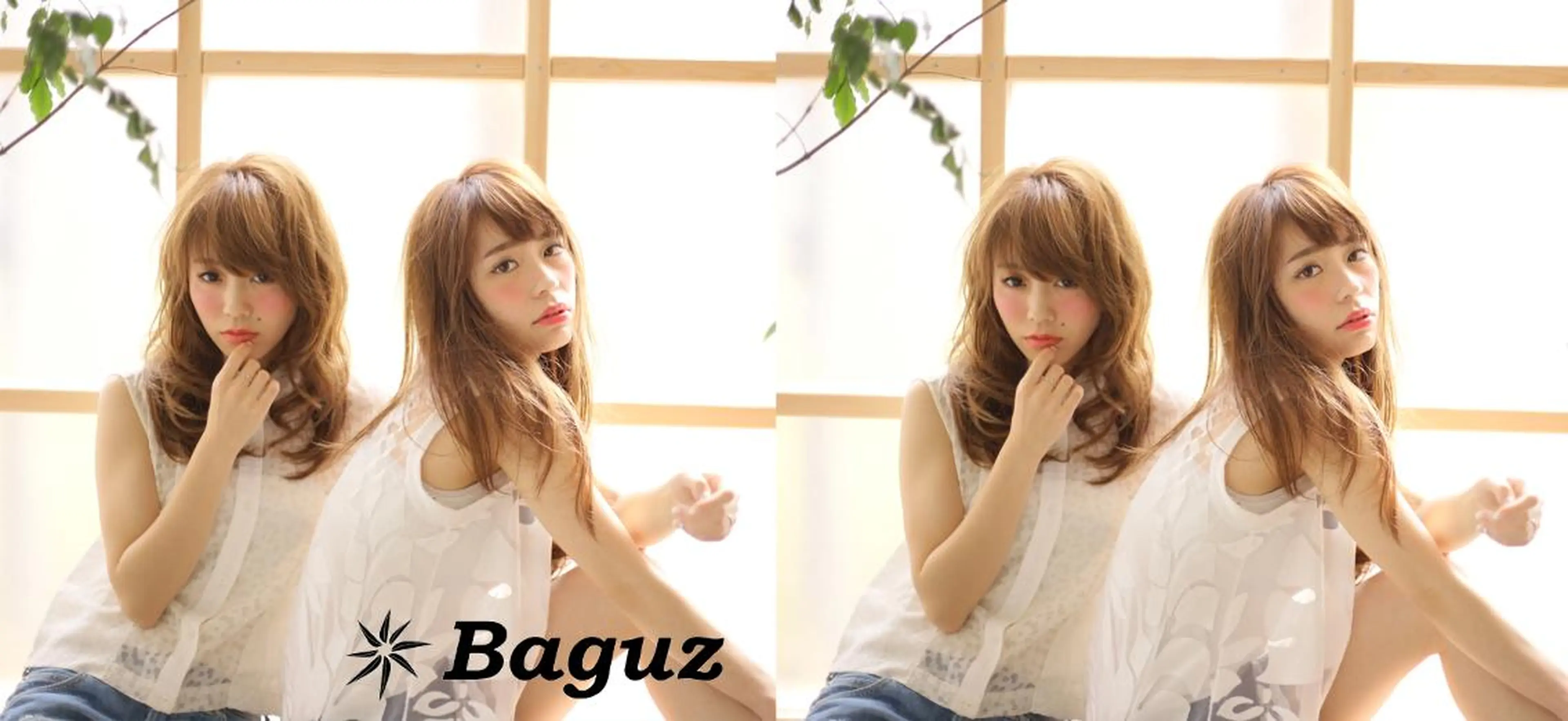 ミディアム Baguz HAIRのヘアスタイル
