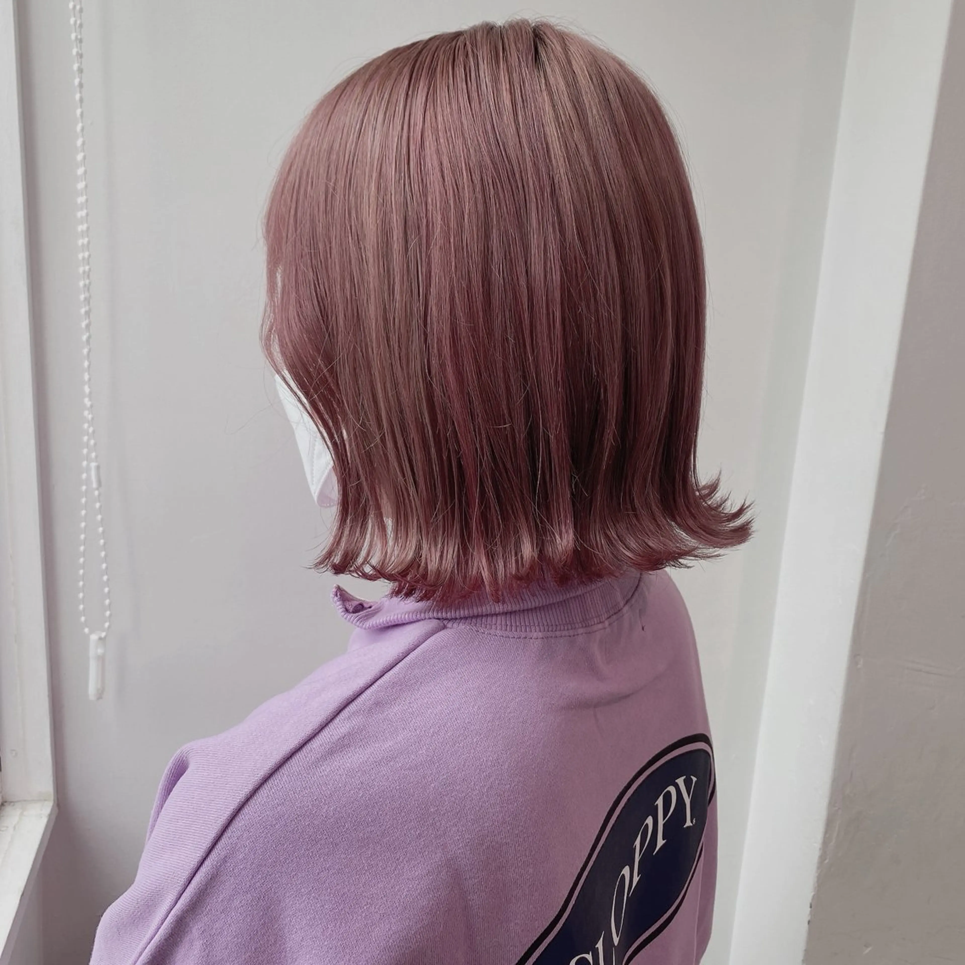 ミディアム カラー カット ヘアカラー トリートメント 𓏸レイヤー髪質改善 透けカラーカノン🫧のヘアスタイル