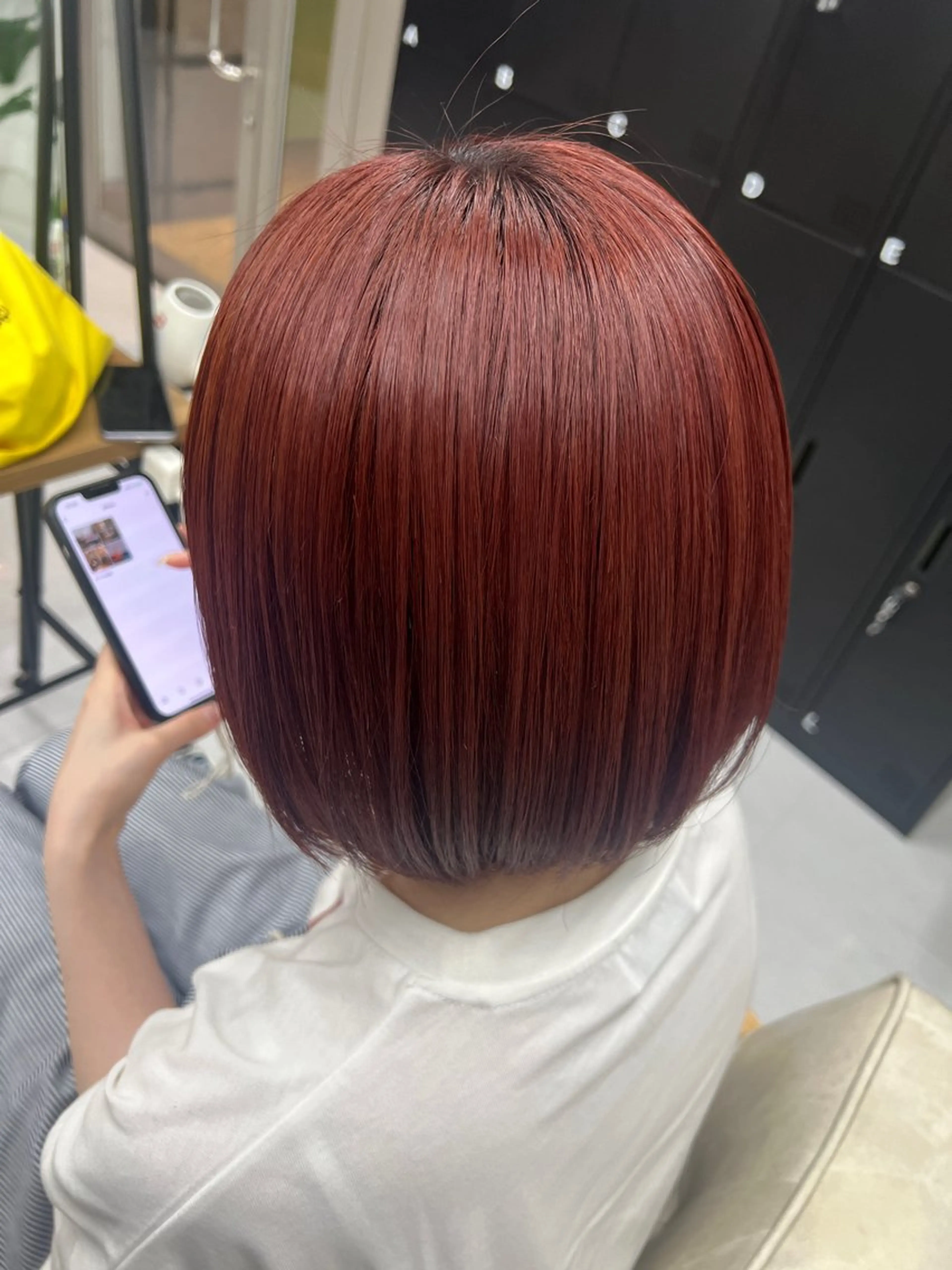 ショート カラー オモカワ オトナのヘアスタイル