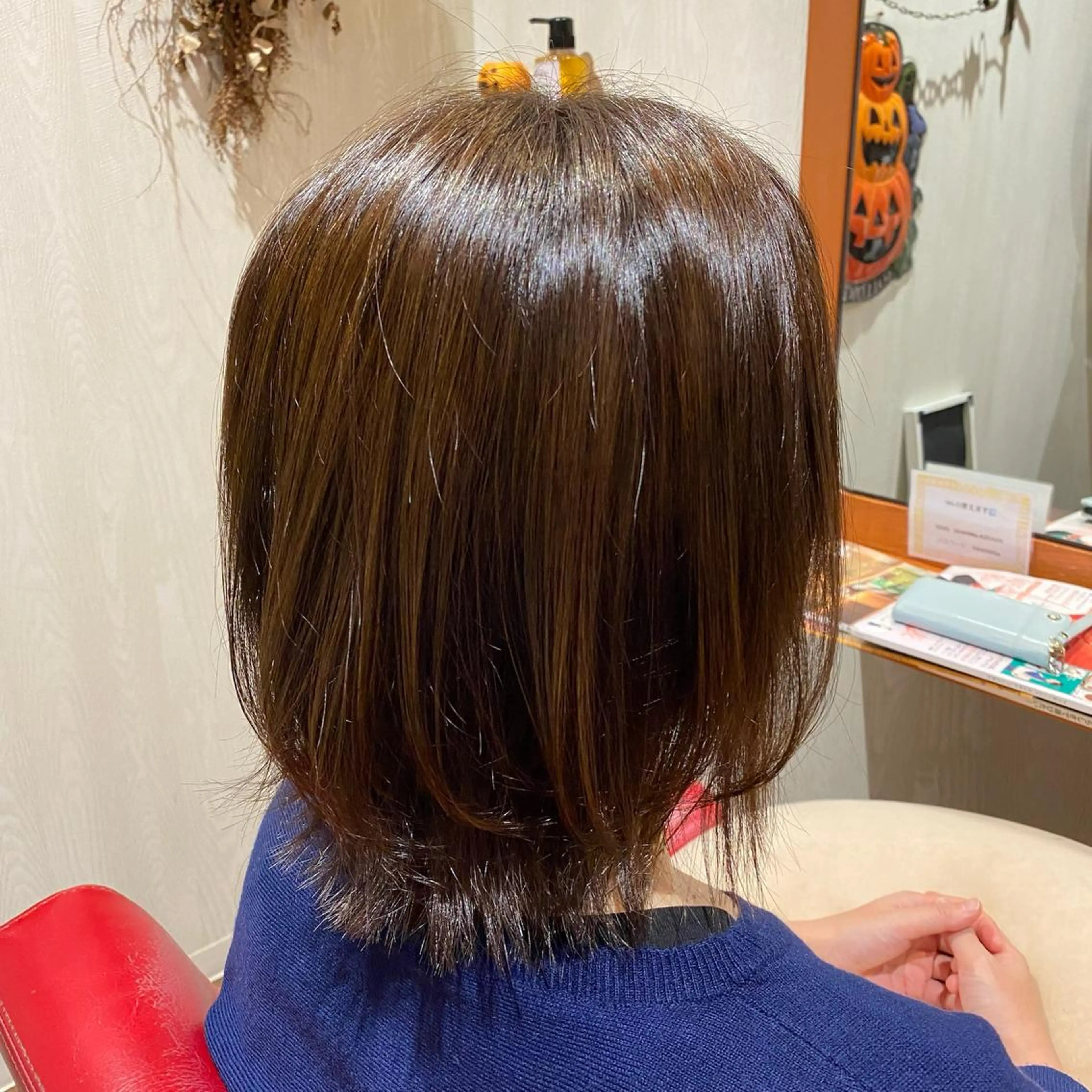 ミディアム 木宮 美緒のヘアスタイル