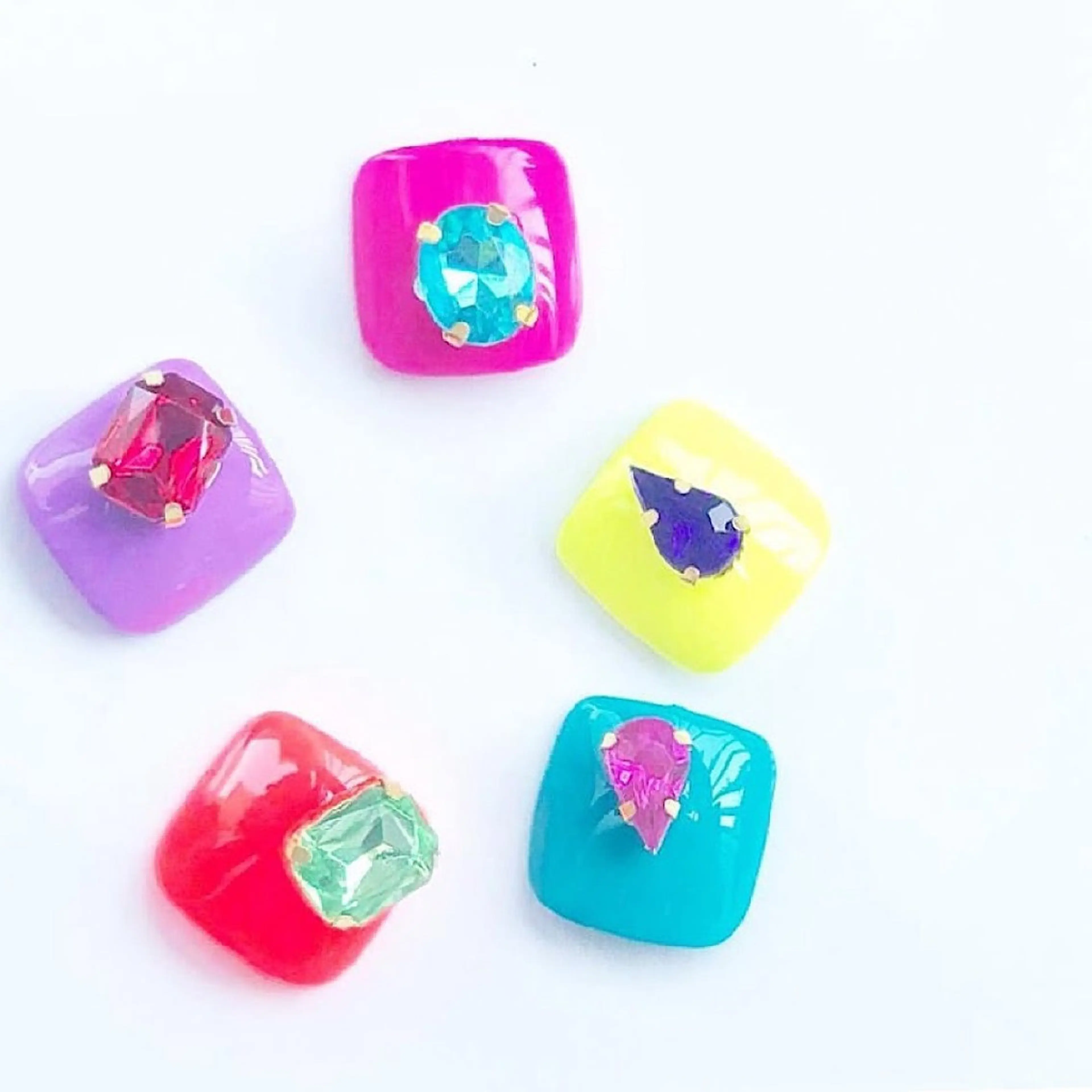 【ジェルフット♡ワンカラー】マグネット・フラッシュあります！贅沢フットバス・スクラブ・保湿ケア付き👣🫧✨️💕の写真